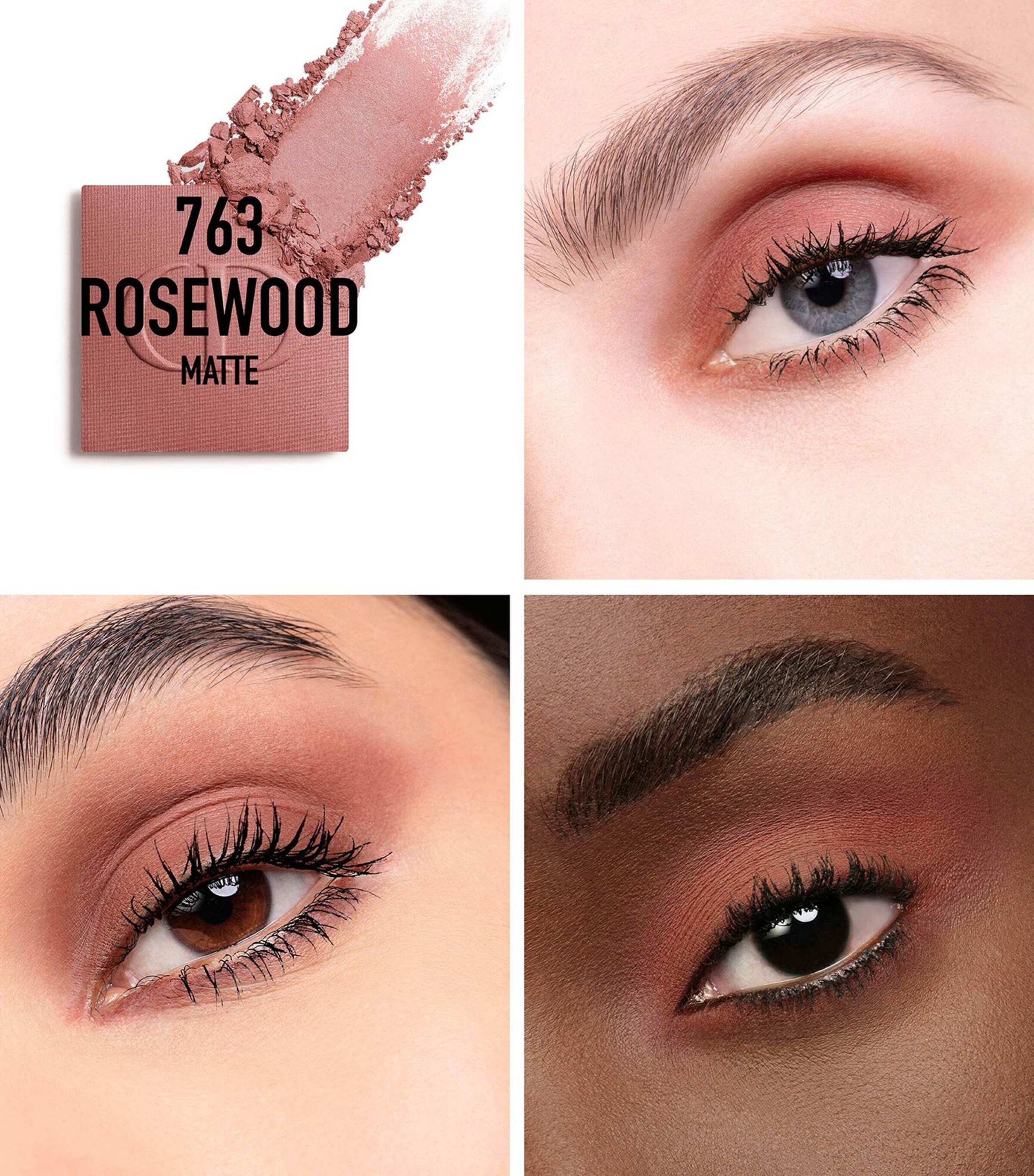 Diorshow Mono Couleur Couture Eyeshadow 763 ROSEWOOD MATTE Image 2