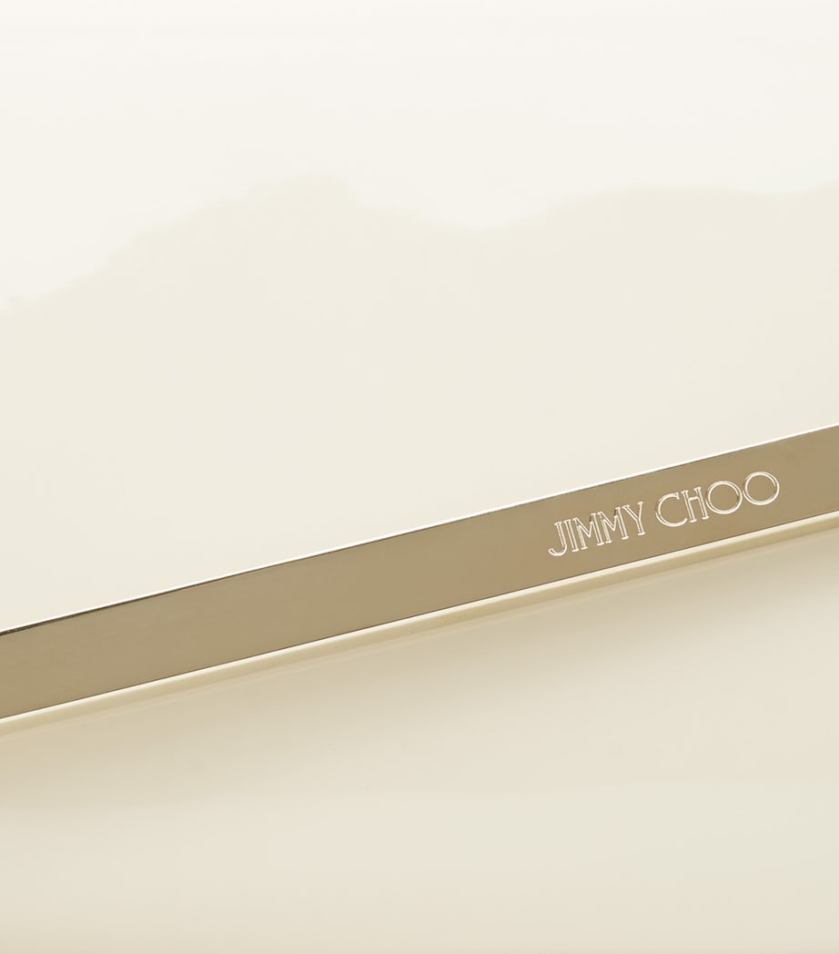 Jimmy Choo Leather Emmie Clutch Bag Latte/light Gold Image 5