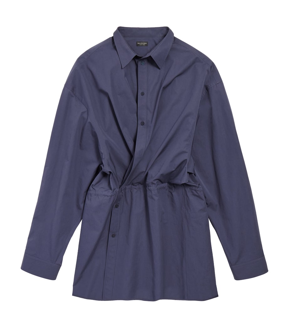 Cotton Mini Shirt Dress 4530 Image 1