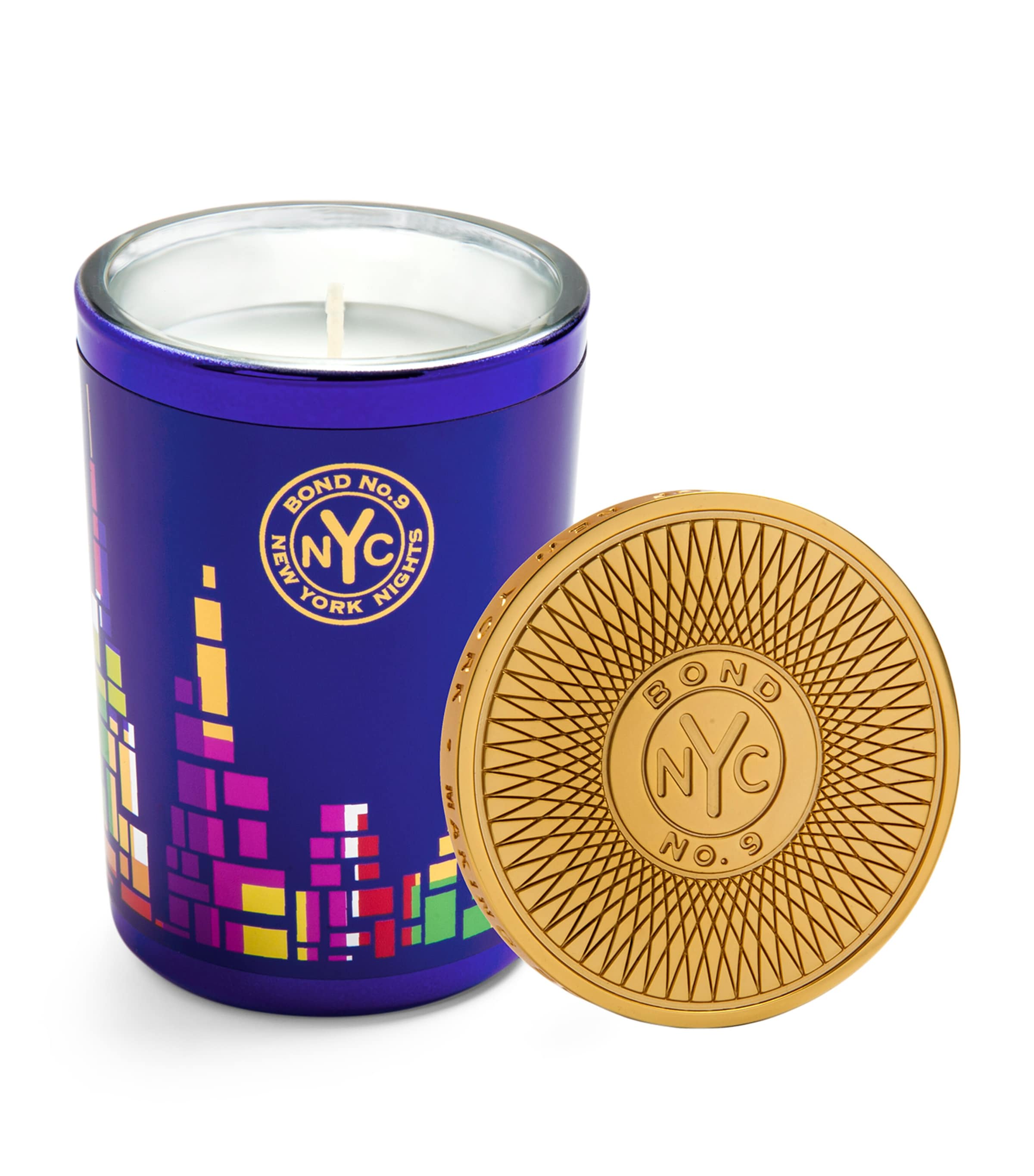 Bond No. 9 New York Nights Candle In Blue