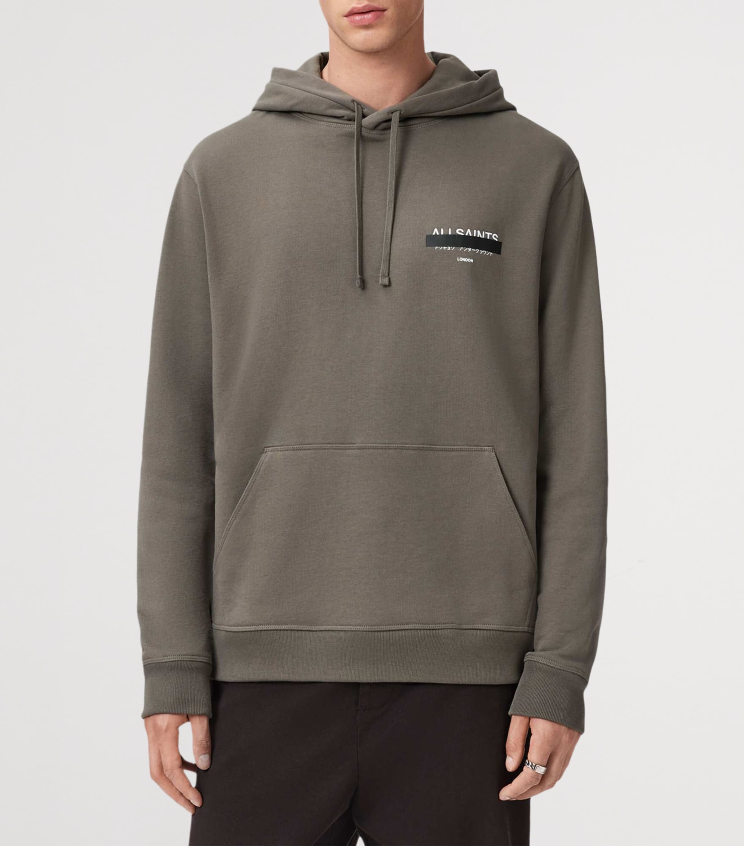 Organic Cotton Redact Hoodie FOREST GREEN Image 6