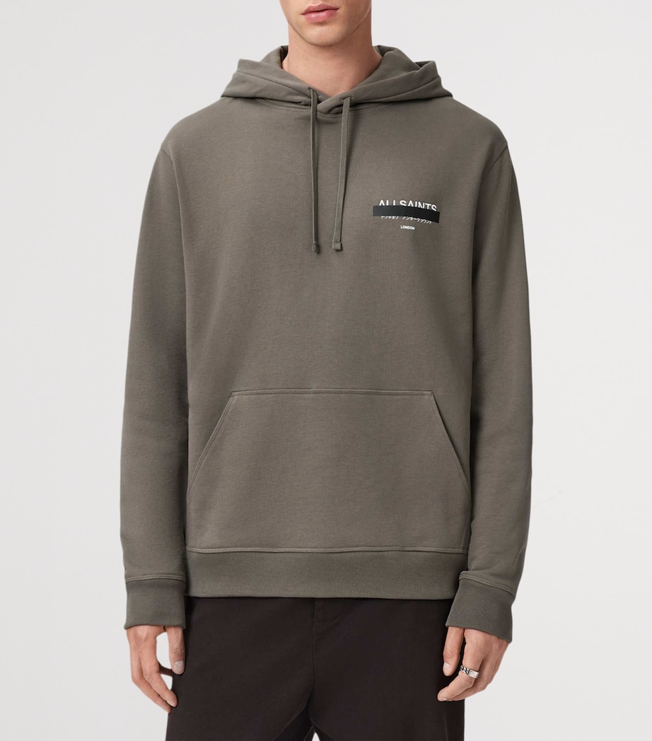 Organic Cotton Redact Hoodie FOREST GREEN Image 6