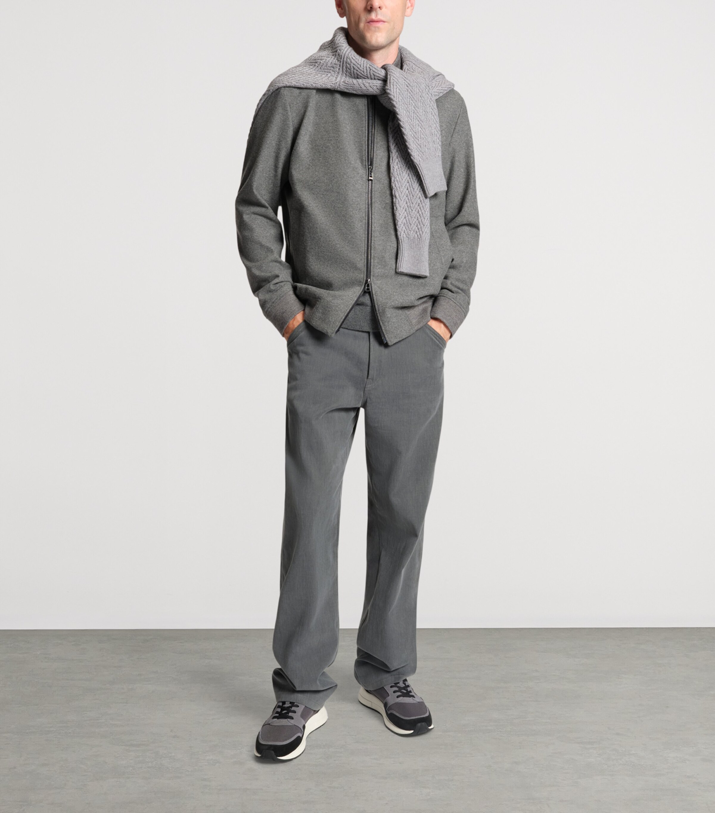 BOSS Mens Cashmere Sweater Image 4