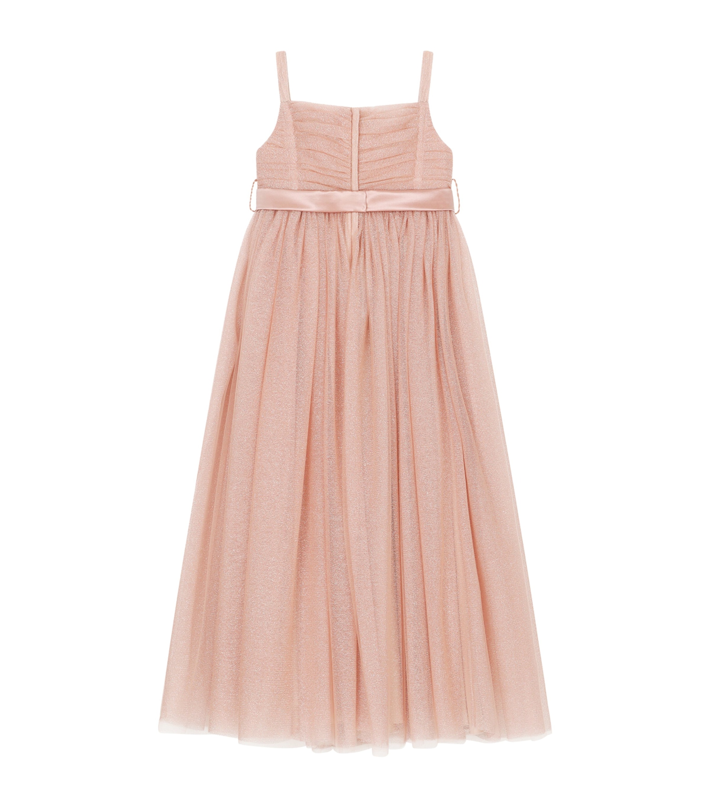 Tulle Sleeveless Dress (2-6 Years) F2528-LIGHT POW Image 2
