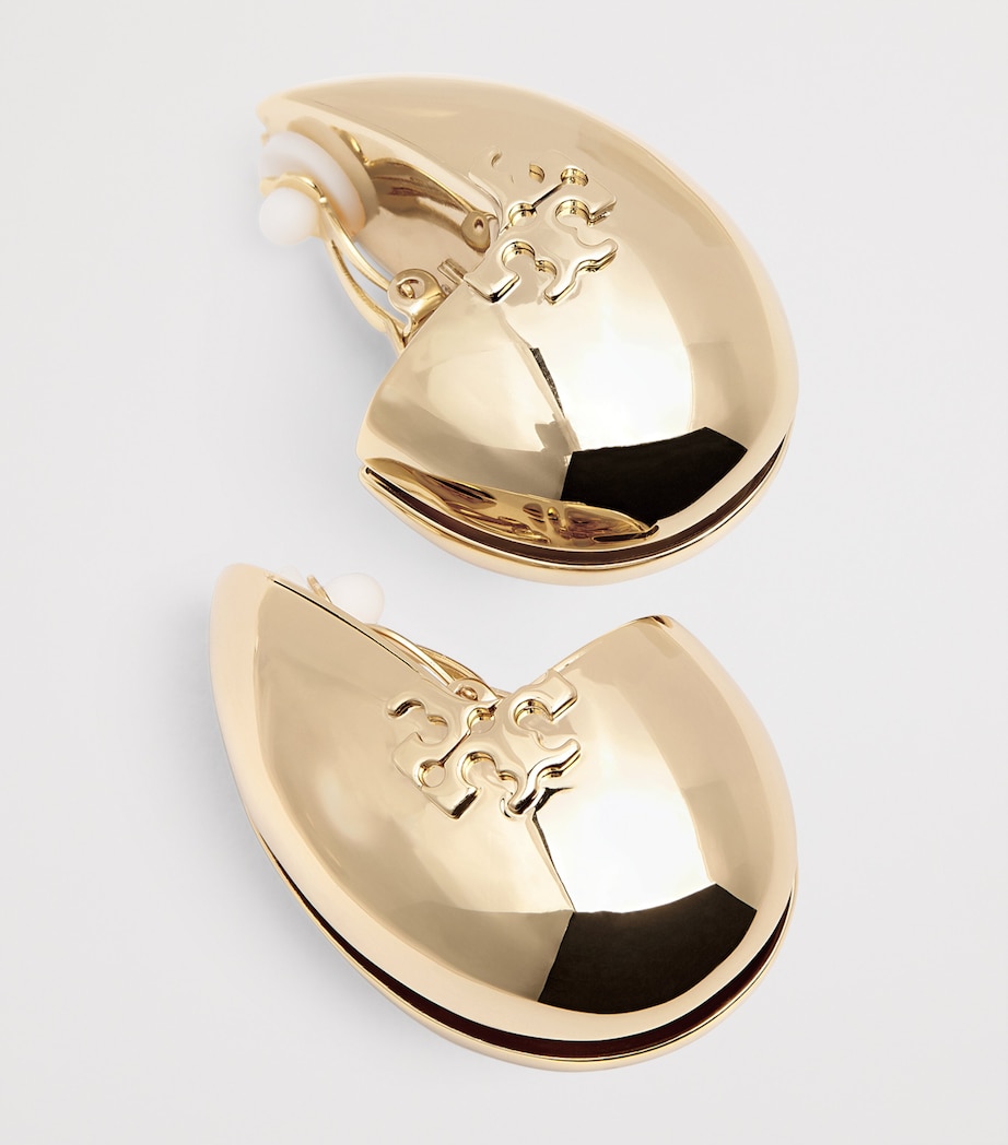 Wave Earrings LIGHT BRASS Image 6