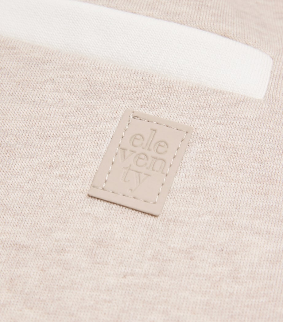 Cotton Drawstring Sweatpants (2-16 Years) 870AVBEIGE CH/AVORIO Image 4