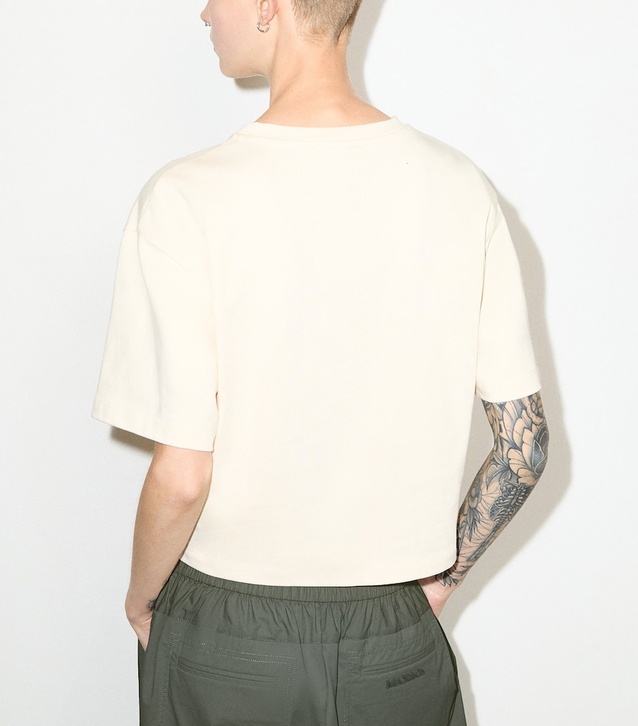 MAX&Co. Womens x Pietro Terzini Printed T-Shirt Milk Image 4
