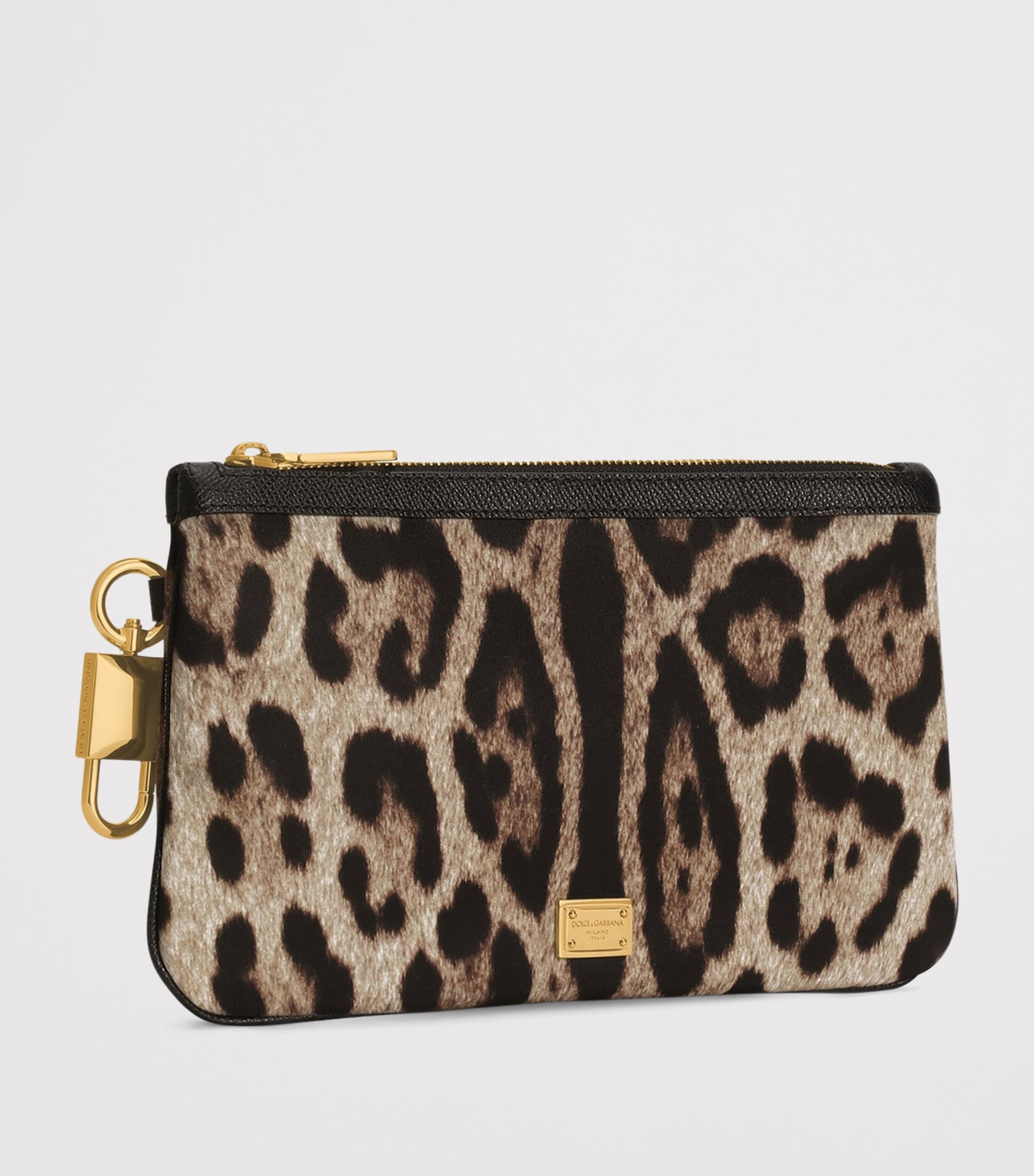 Dolce&Gabbana Leopard Print Pouch Leo New Image 2