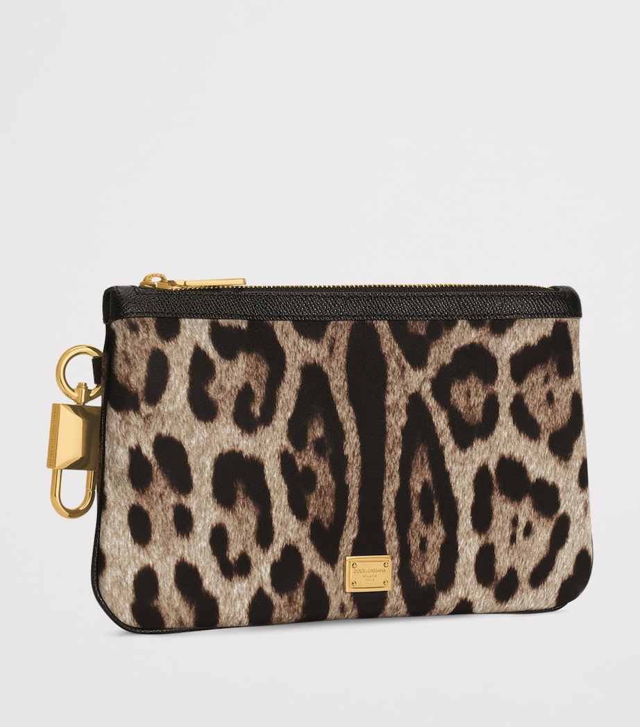 Dolce&Gabbana Leopard Print Pouch Leo New Image 2