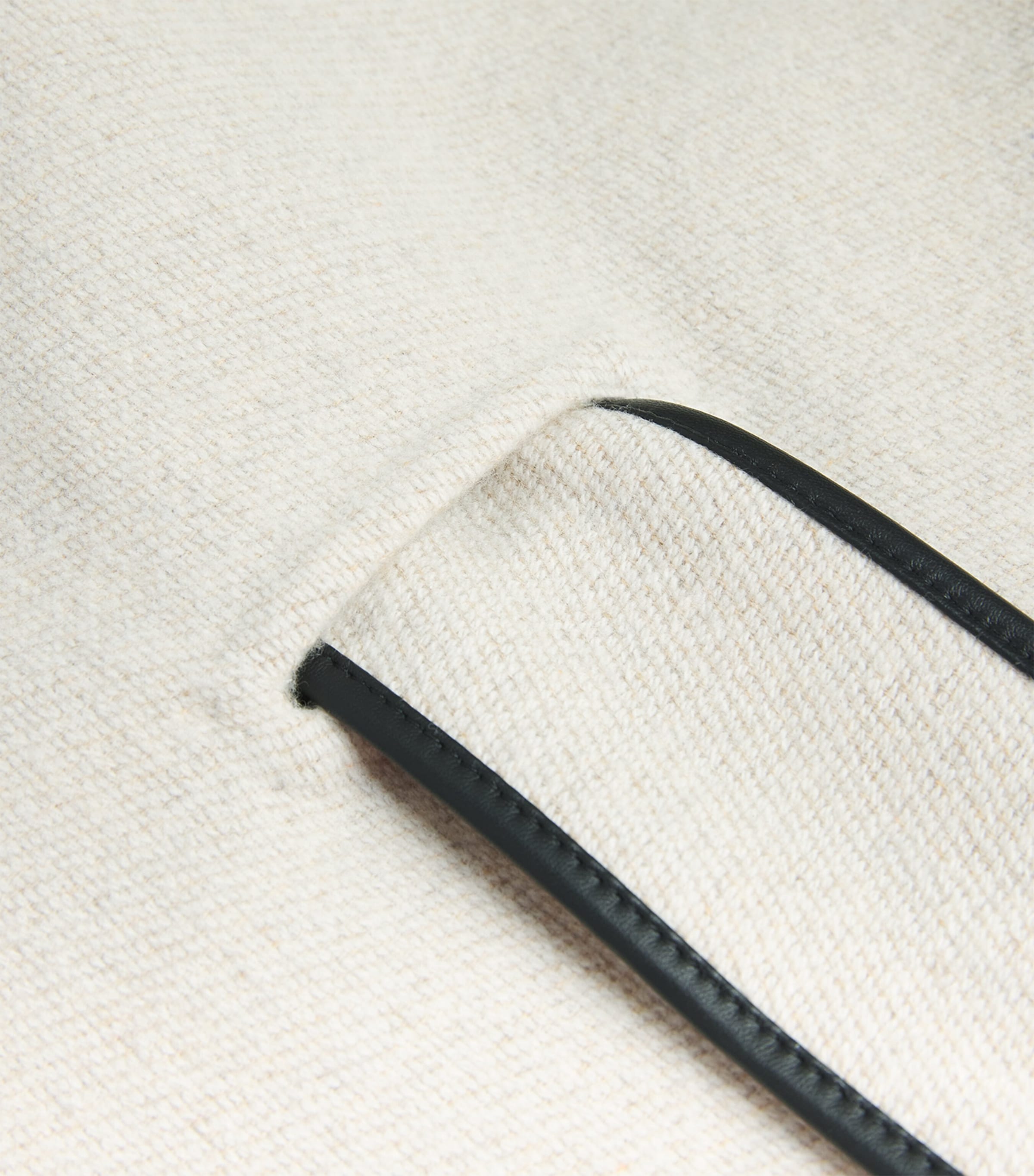 Wool-Cashmere Belted Cape RU7544 ECRU/OATMEAL Image 5