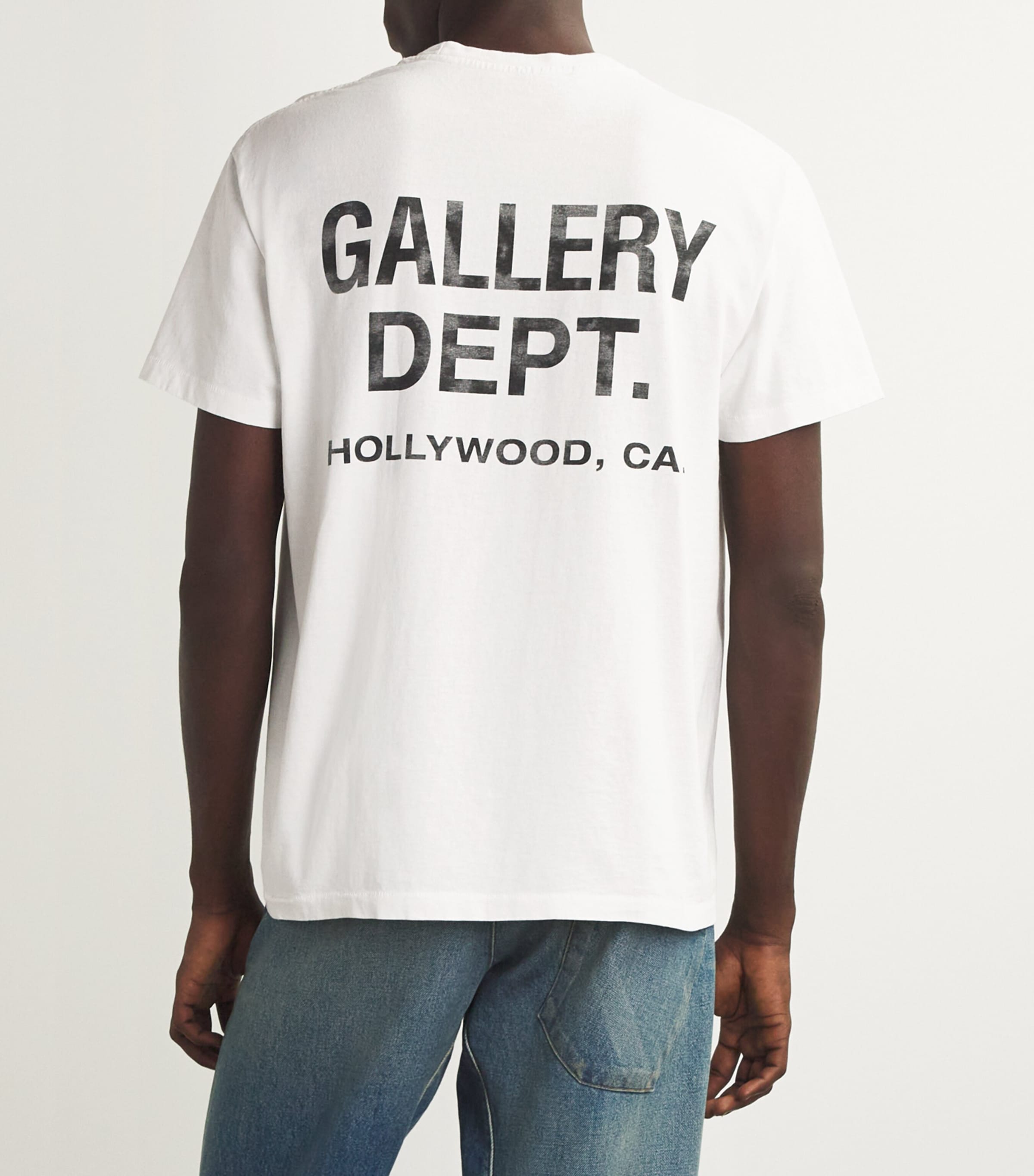 Cotton Logo T-Shirt WHITE Image 4