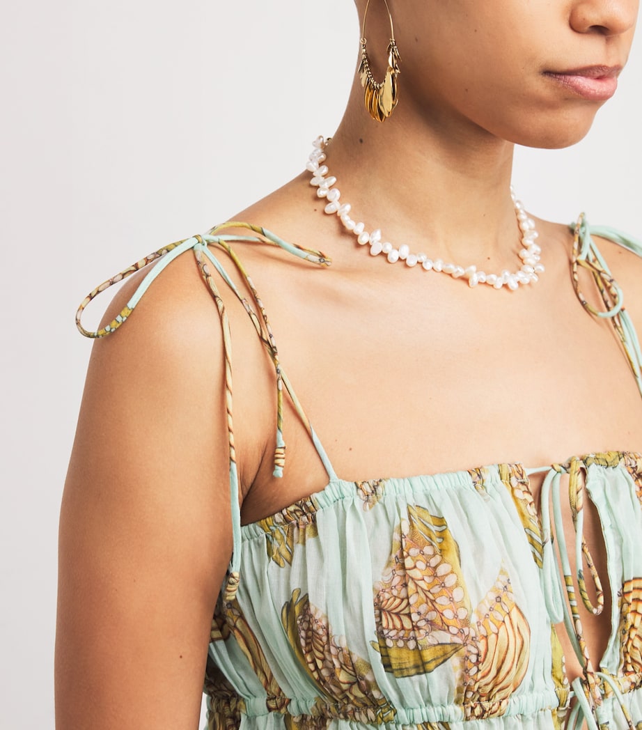 Cotton Tallulah Cami Top WATER BLOSSOMS Image 6