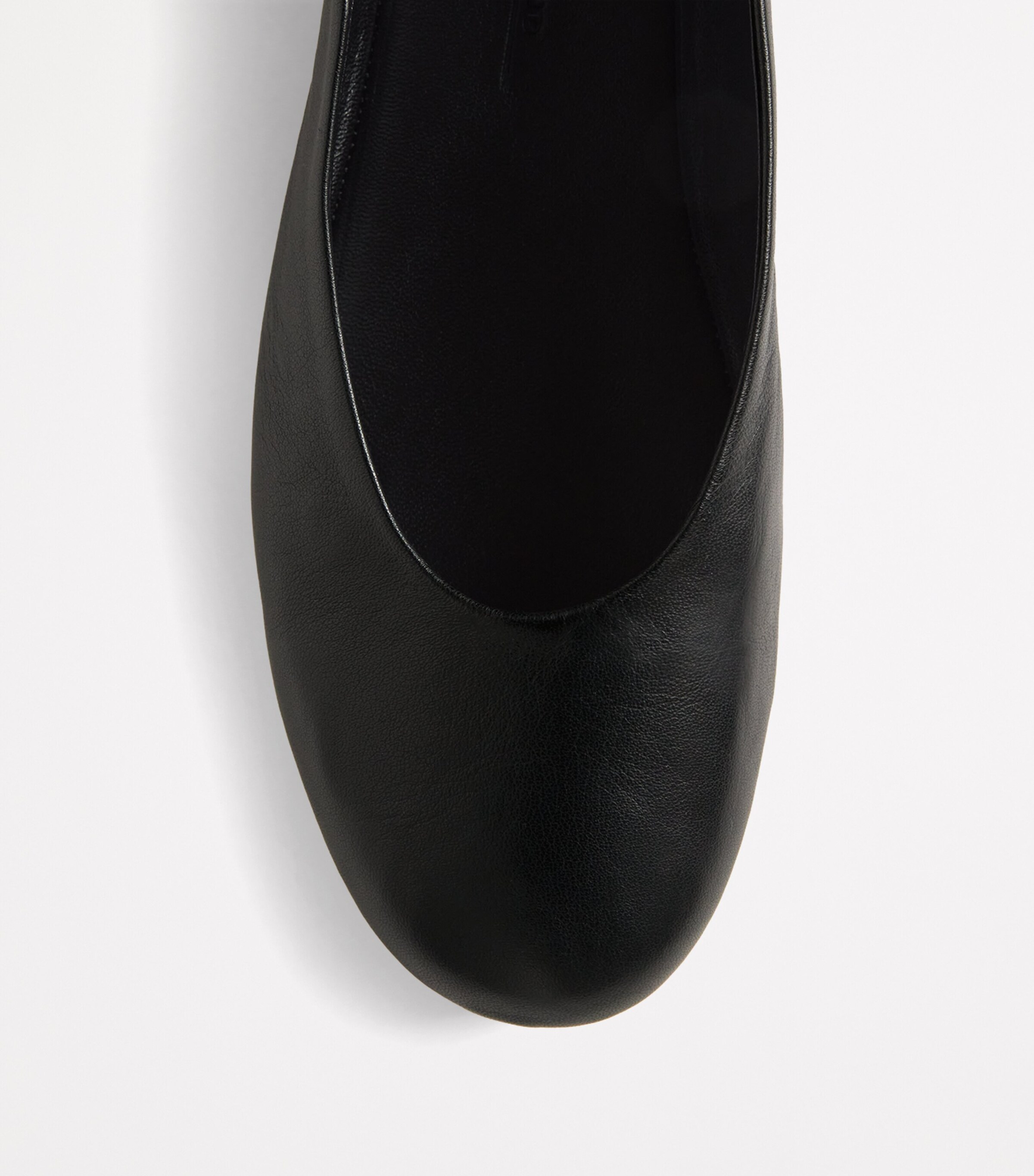 Leather Todi Ballet Flats BLACK Image 6
