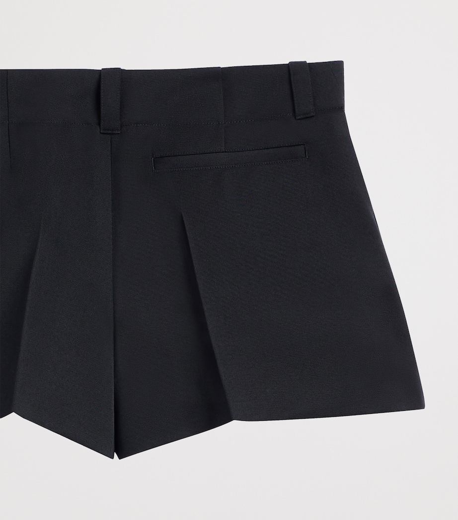 Givenchy Womens Wool Pinch Shorts Image 5
