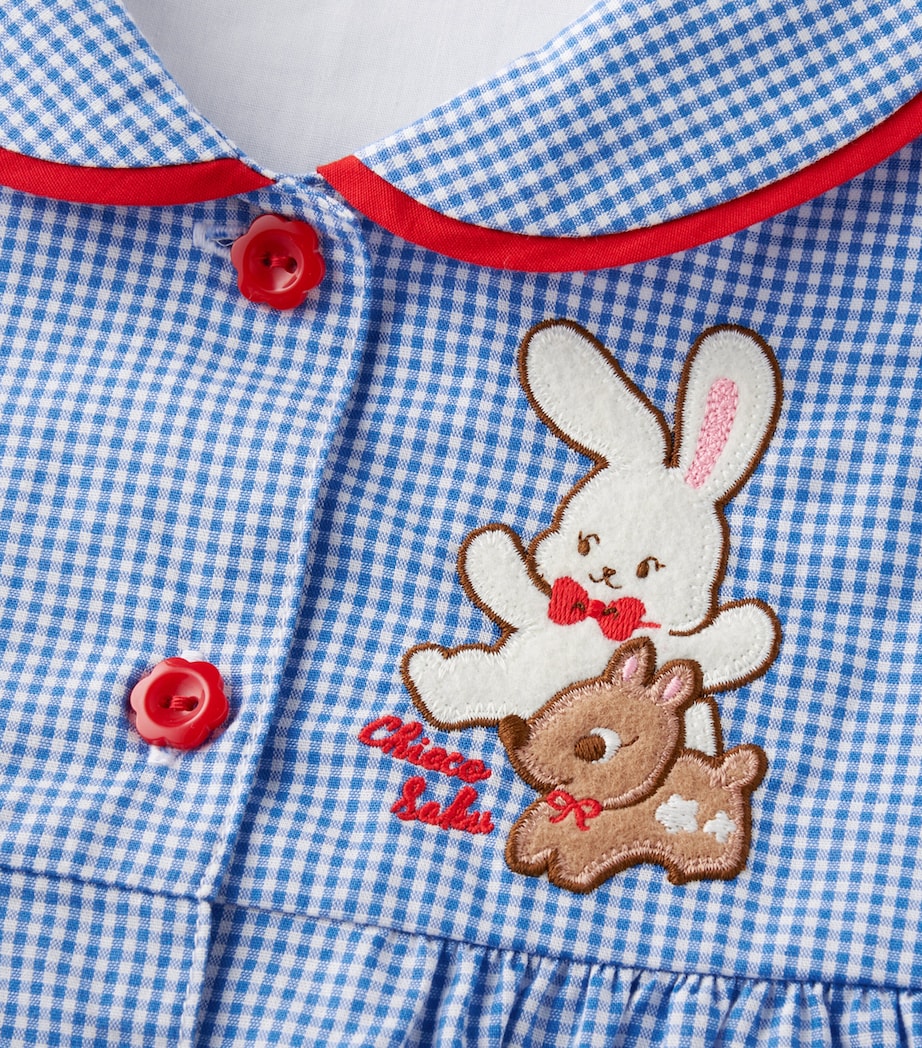 Chieco Saku Gingham Dress (2-7 Years) 15 Image 6