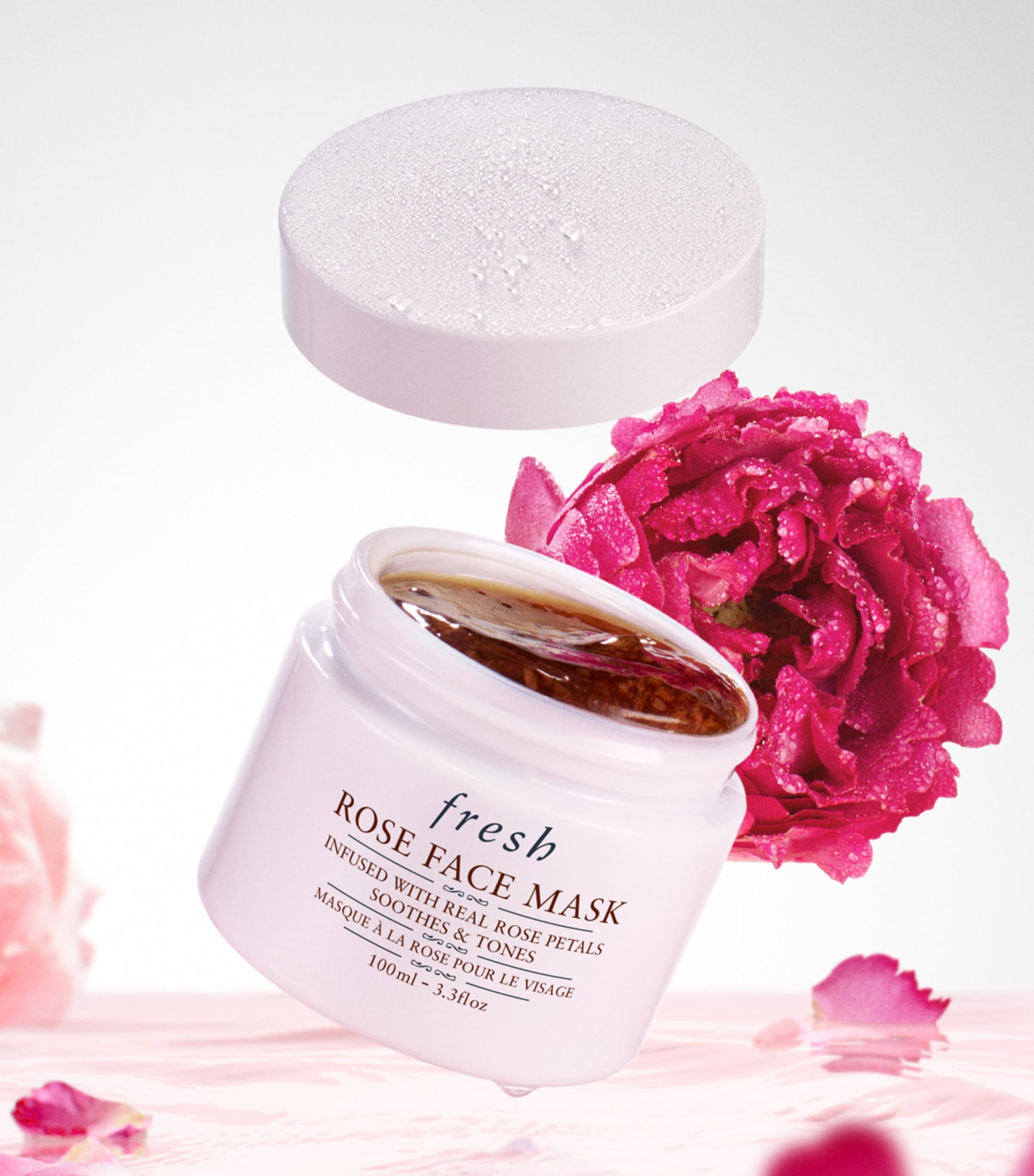 Rose Face Mask (100ml) NO COLOUR Image 4