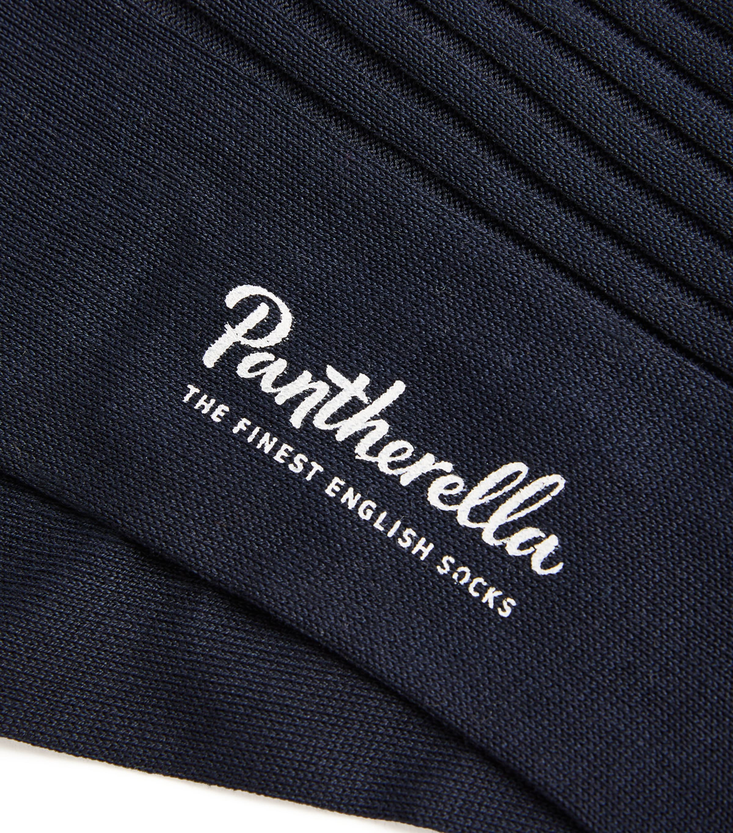 Ribbed Danvers Socks NAVY Image 2