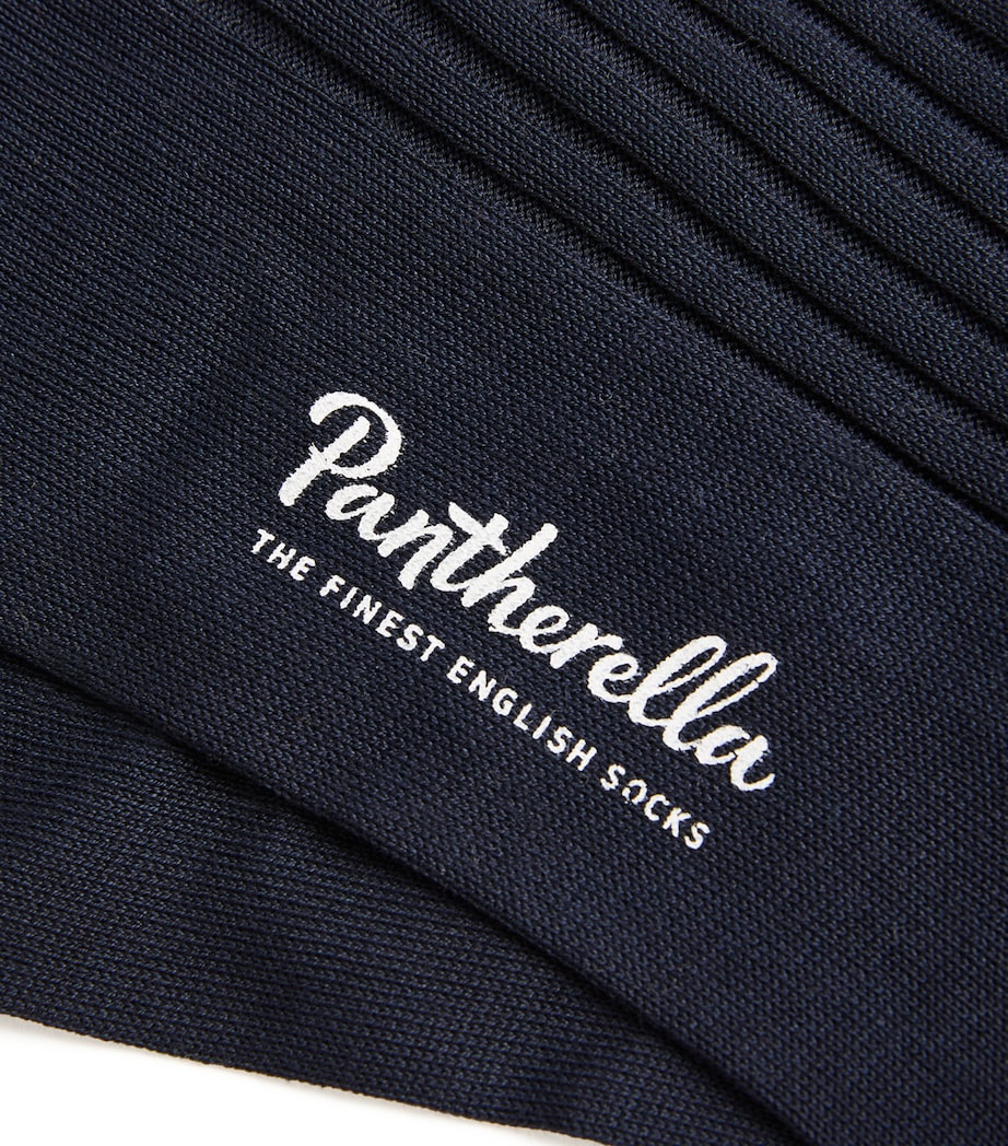 Ribbed Danvers Socks NAVY Image 2