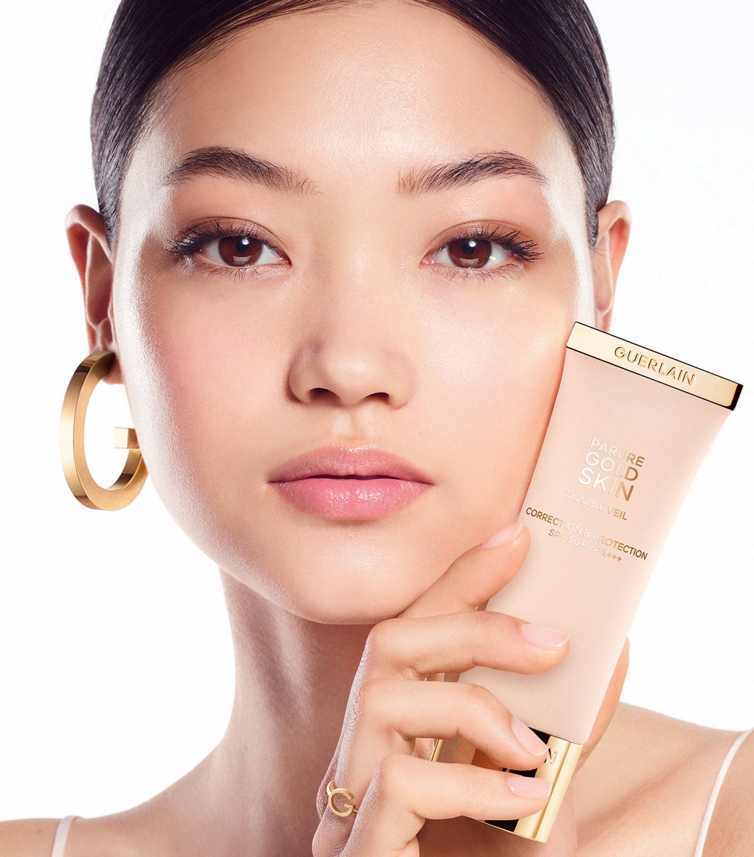 化粧下地 GUERLAIN PARURE GOLD SKIN DOUBLE VEIL パリュール ゴールド ⋅ パリュール ゴールド スキン ダブル