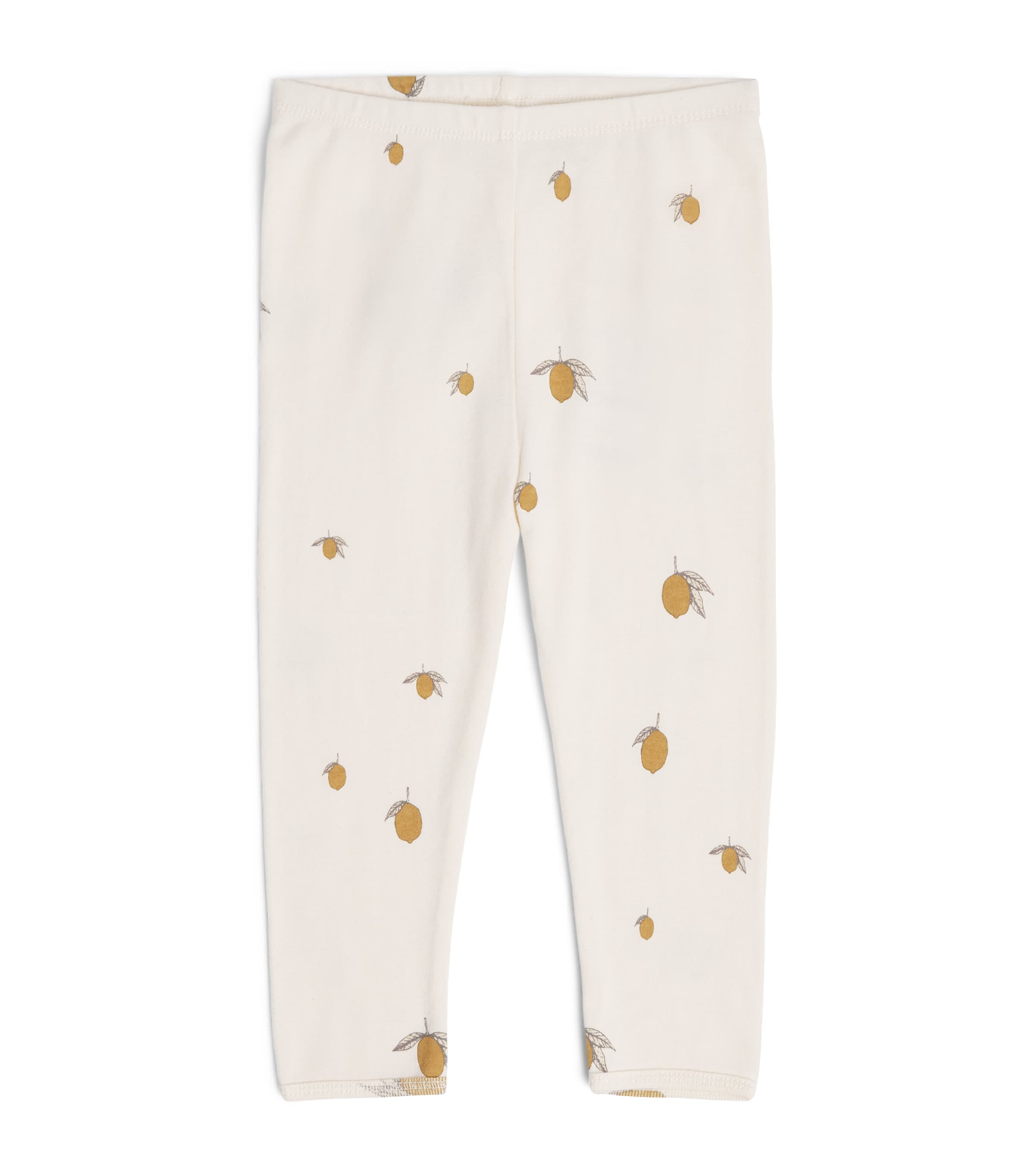KONGES SLOJD Organic Cotton Lemon Leggings (0-24 Months) Image 1