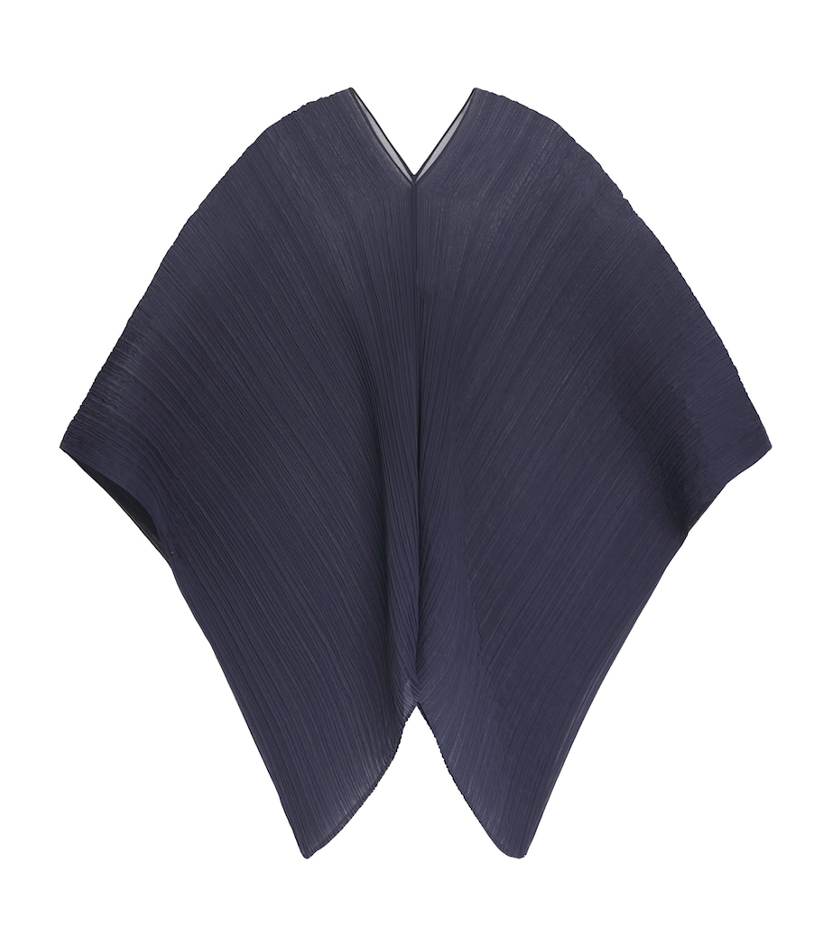 Pleats Please Issey Miyake Womens Madame-T May Stole Navy Image 1