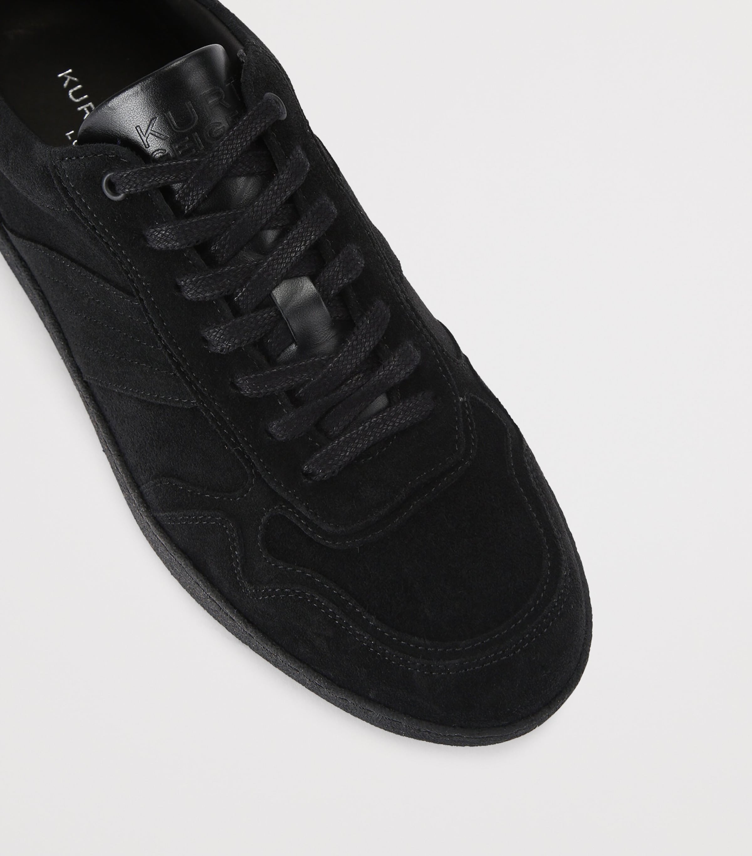 Suede Lloyd Drench Sneakers BLACK Image 2