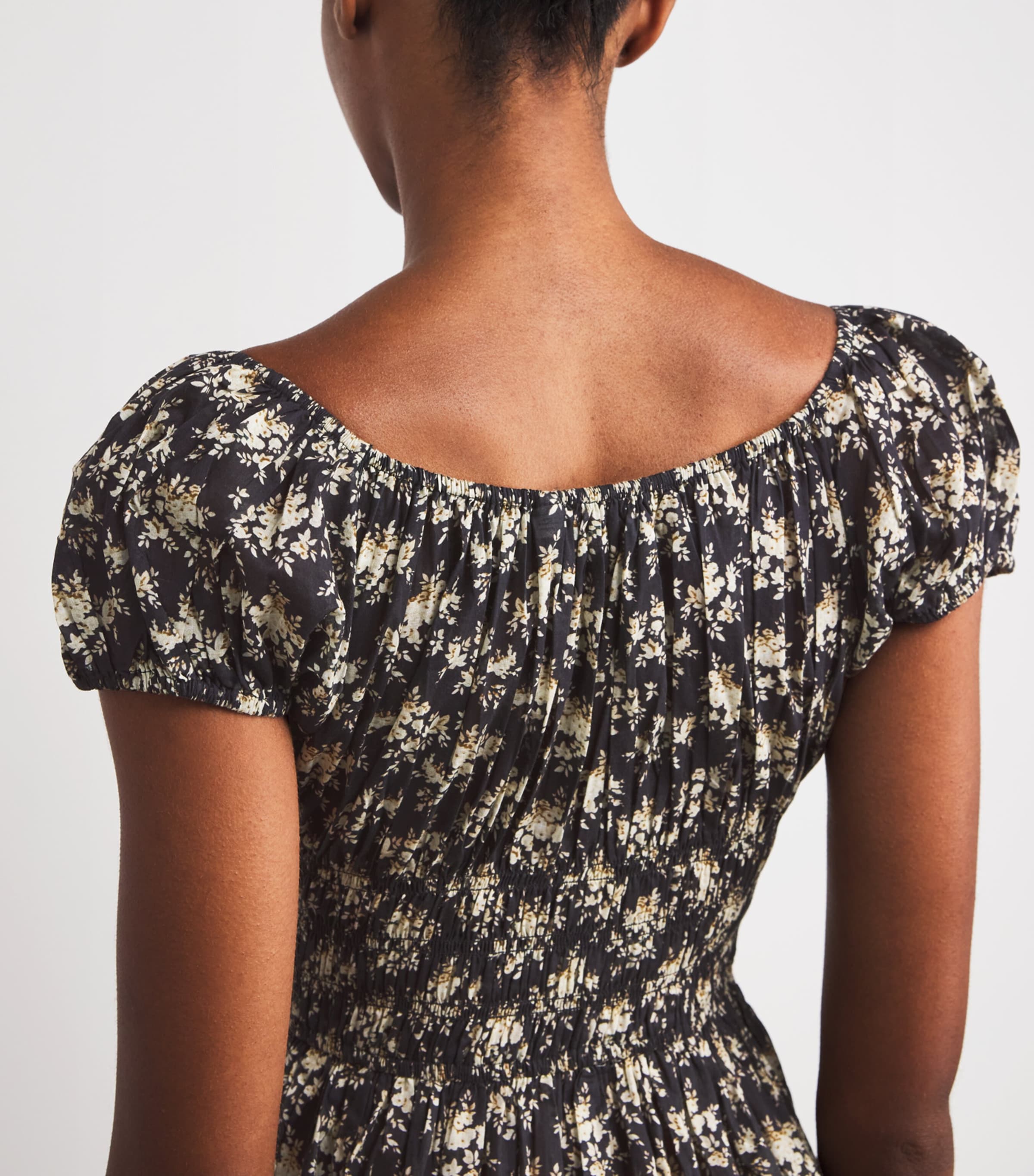 Organic Cotton Quinley Midi Dress NIOR ROSIER FLORAL Image 4