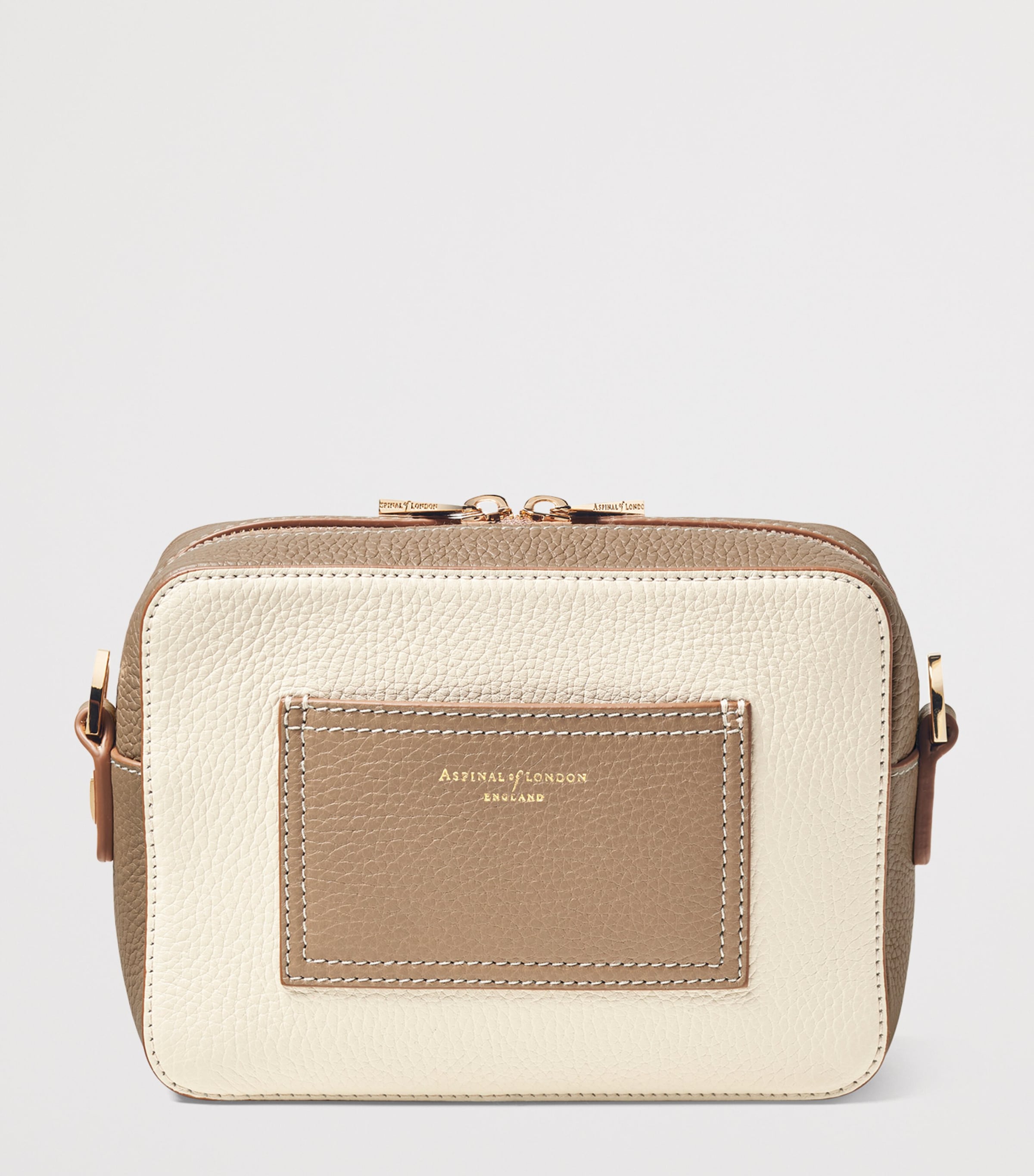 Leather Camera Bag TAUPE Image 3