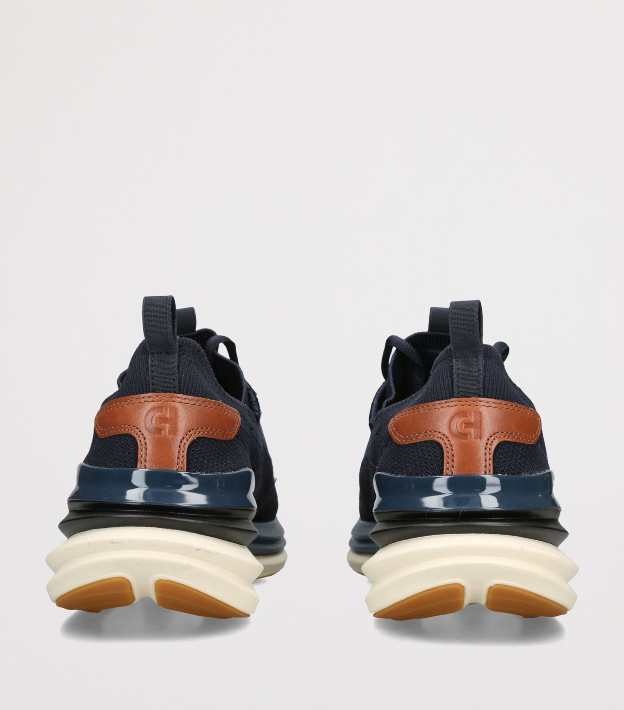 Cole Haan Mens ØriginalGrand Quadstar Stitchlite Running Trainers Navy Image 4