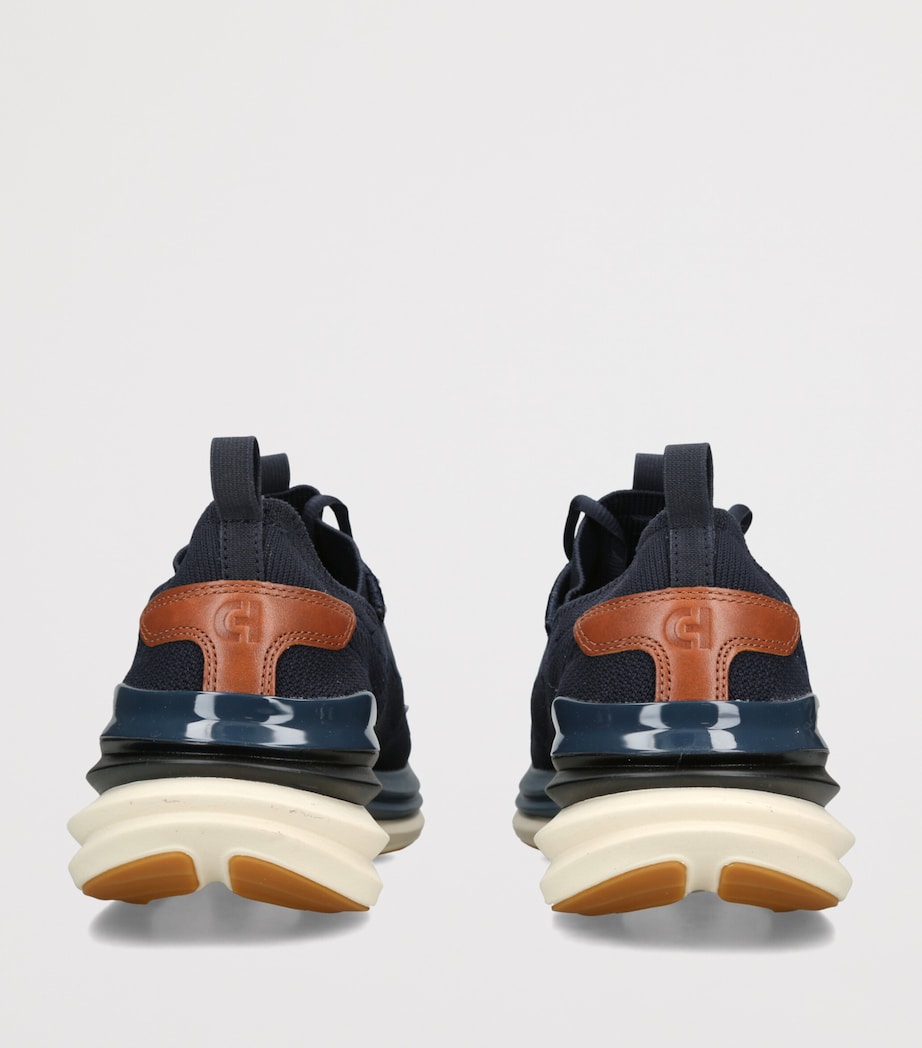 Cole Haan Mens ØriginalGrand Quadstar Stitchlite Running Trainers Navy Image 4