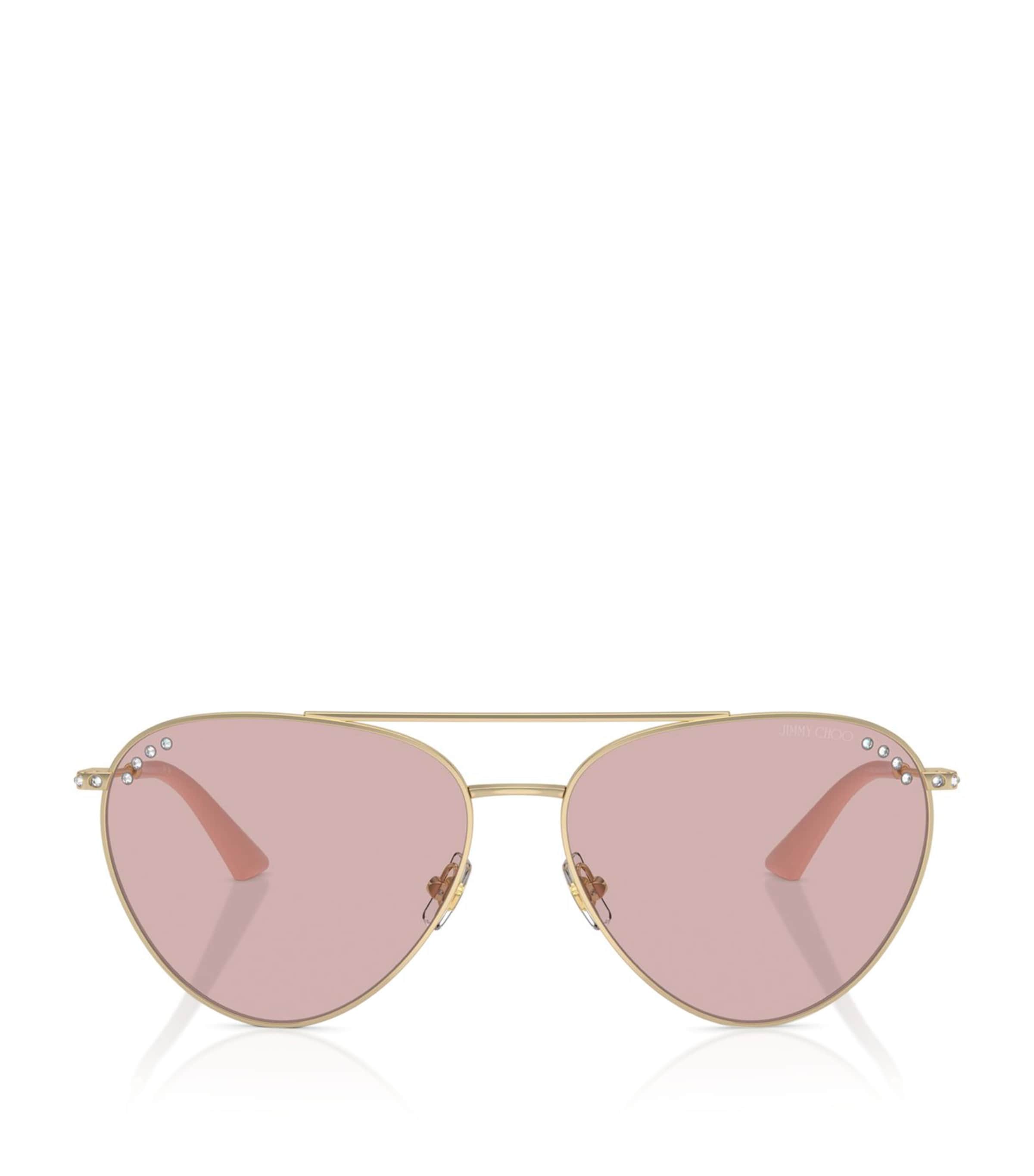 Jimmy Choo Steel JC4002B Sunglasses | Holiday Shop | Womens | Sunglasses | Women Accessories | Designers | Jimmy Choo