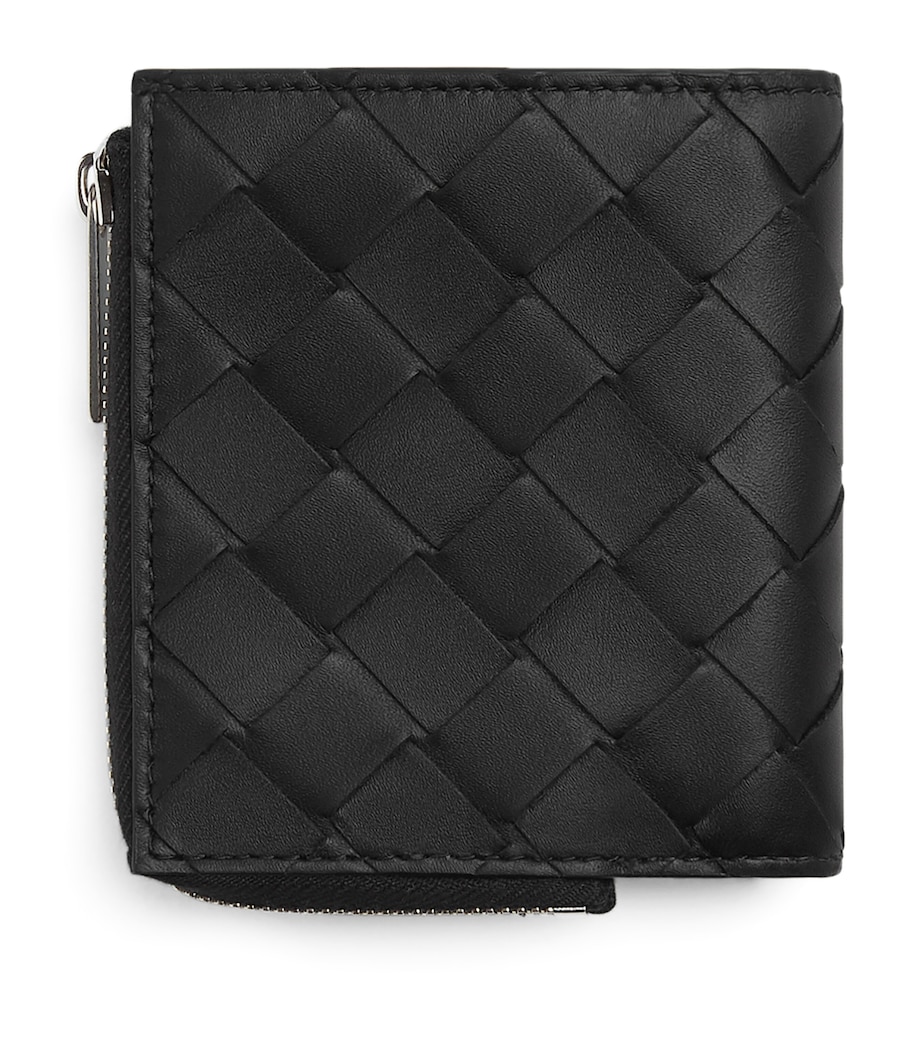 Small Intrecciato Bifold Zipped Wallet 8803 Image 2
