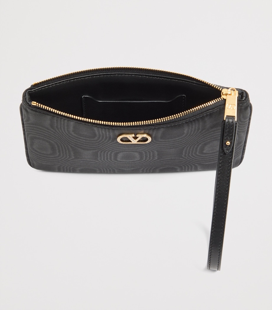 Valentino Garavani Small Moiré Pouch Edm Image 5