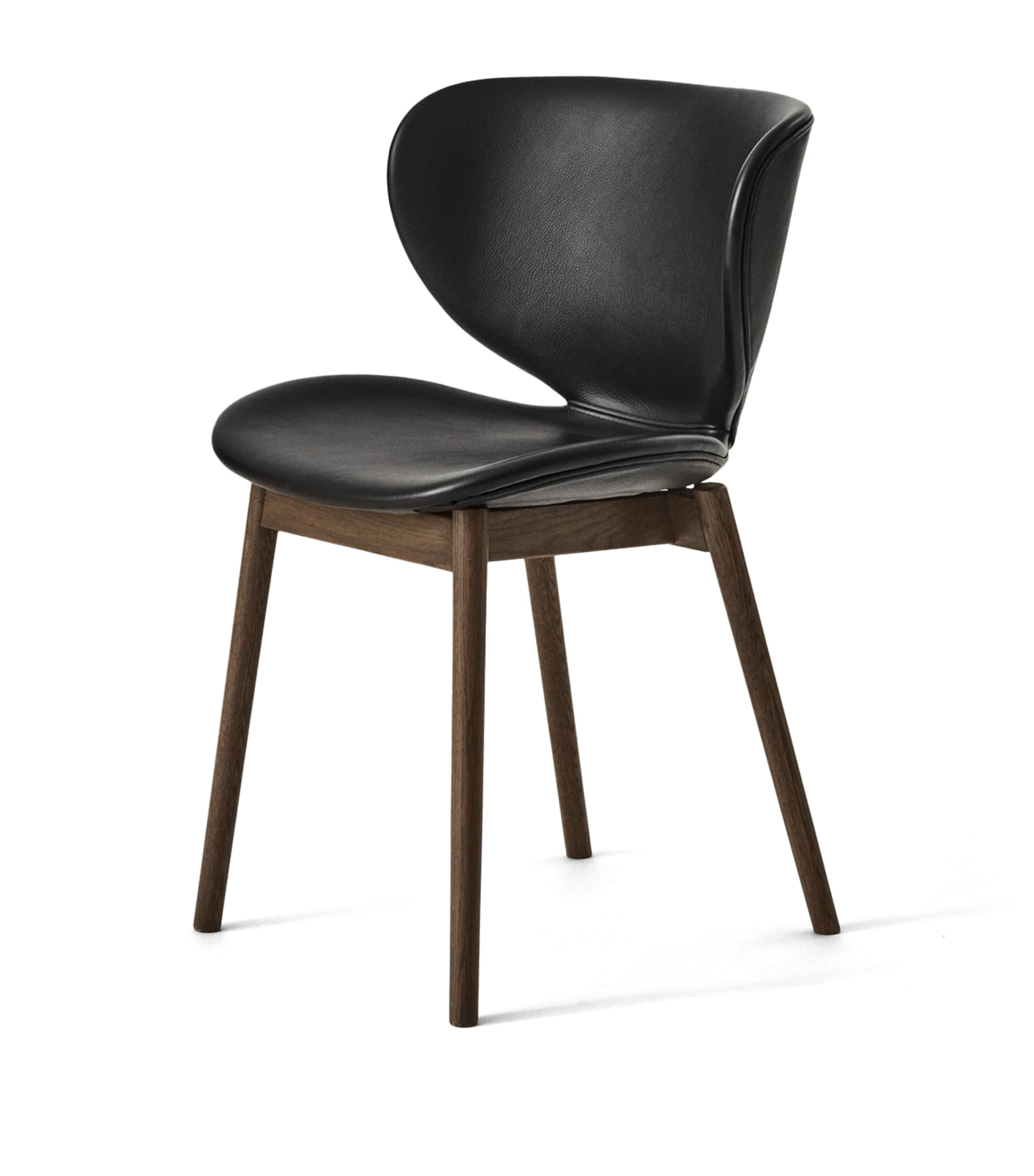 BoConcept Leather Hamilton Dining Chair Black Image 2