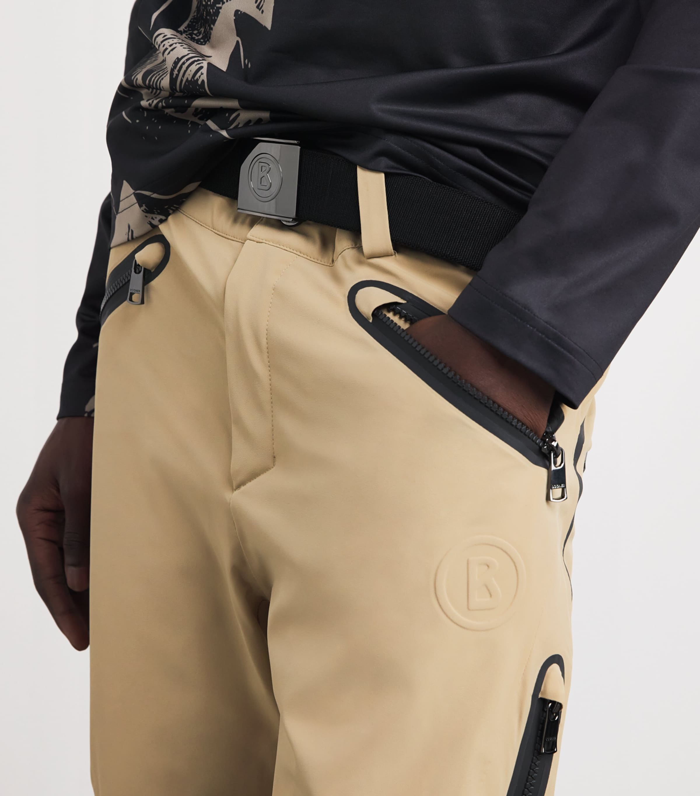 Tim Ski Trousers 770-LIGHT ALMOND Image 6