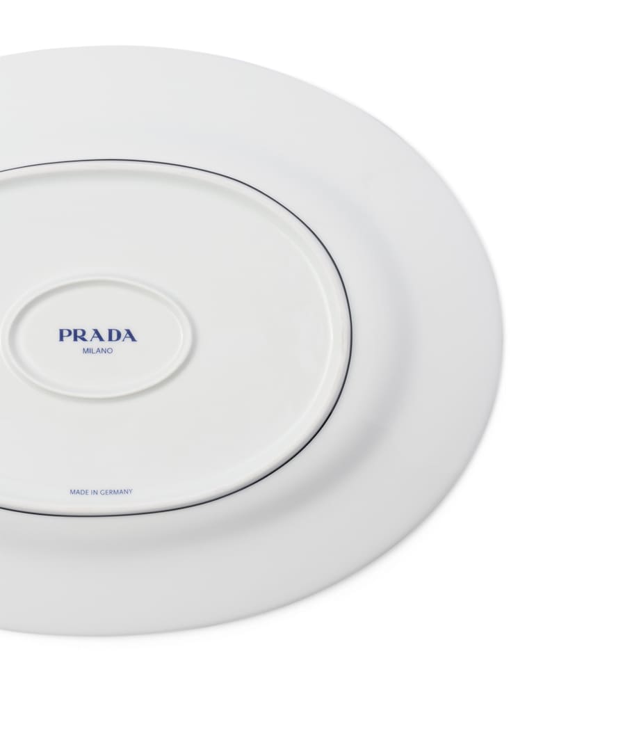 Chequerboard Serving Plate (34cm) F0E5W Image 2