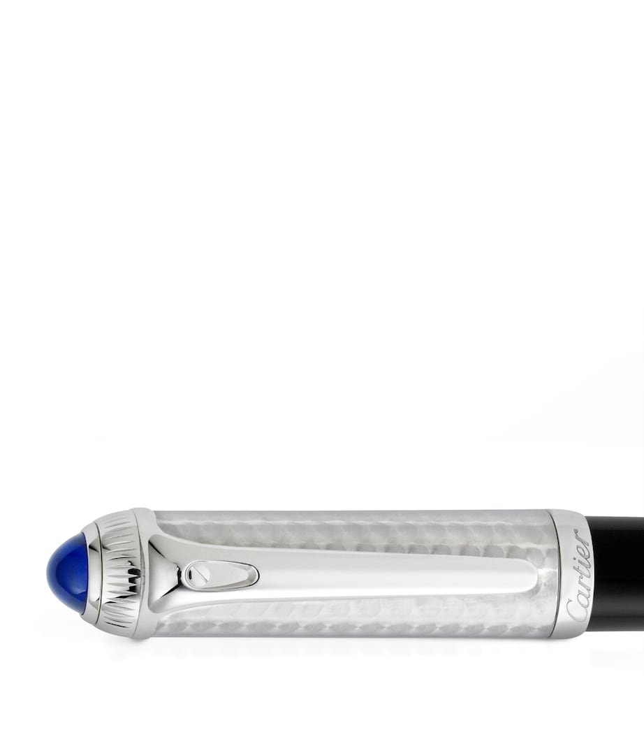 R de Cartier Ballpoint Pen BLACK & SILVER Image 4