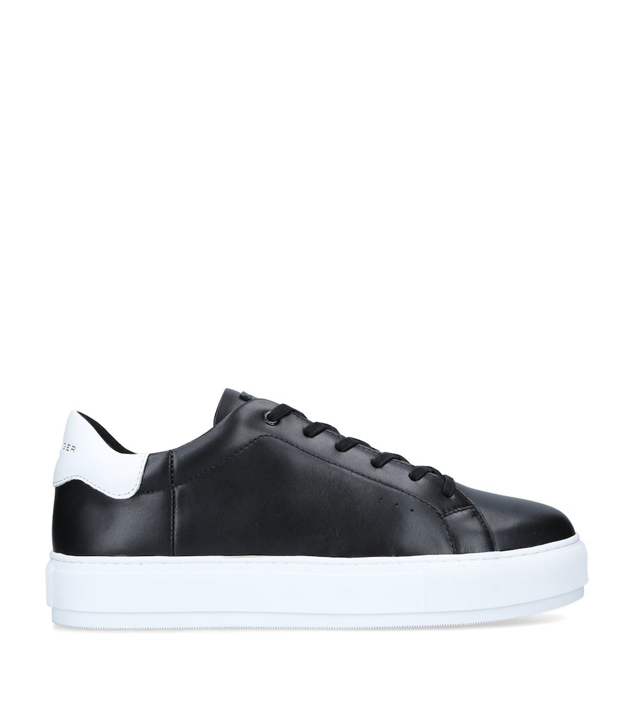 Leather Laney Sneakers BLACK Image 6
