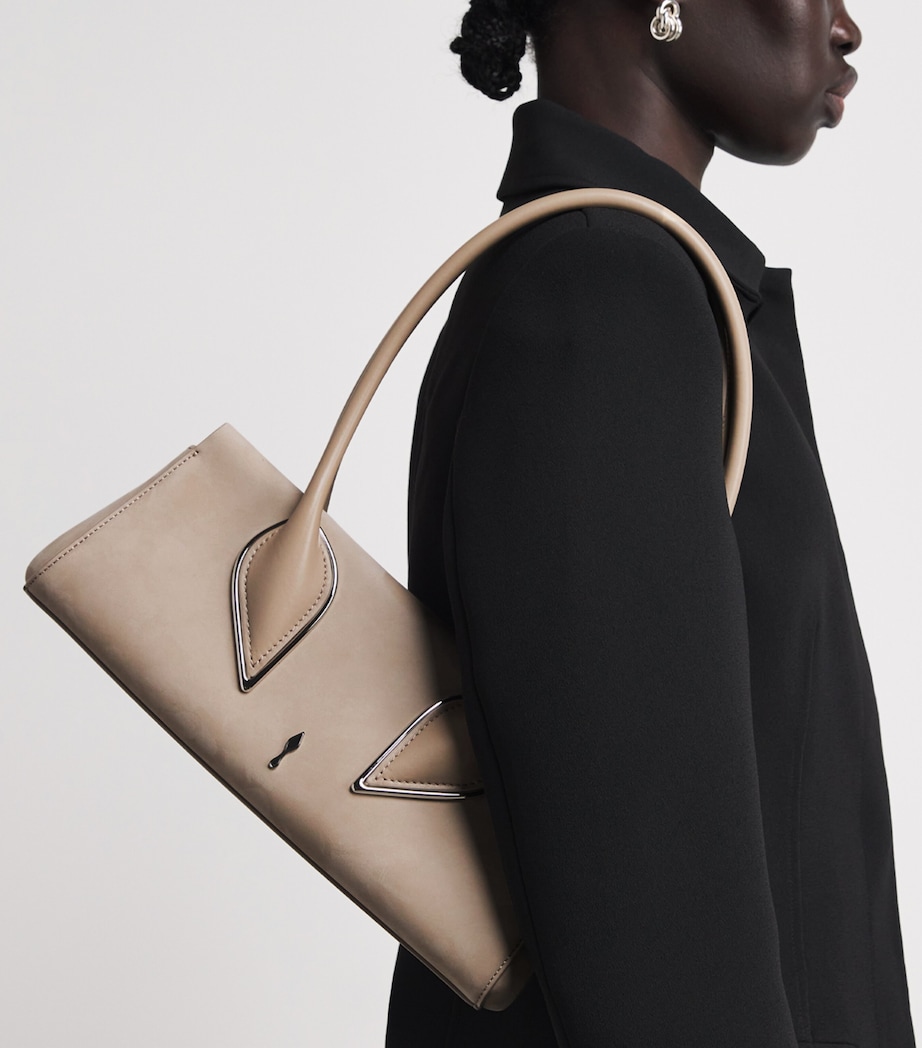 Christian Louboutin Venus Leather Baguette Shoulder Bag Image 2