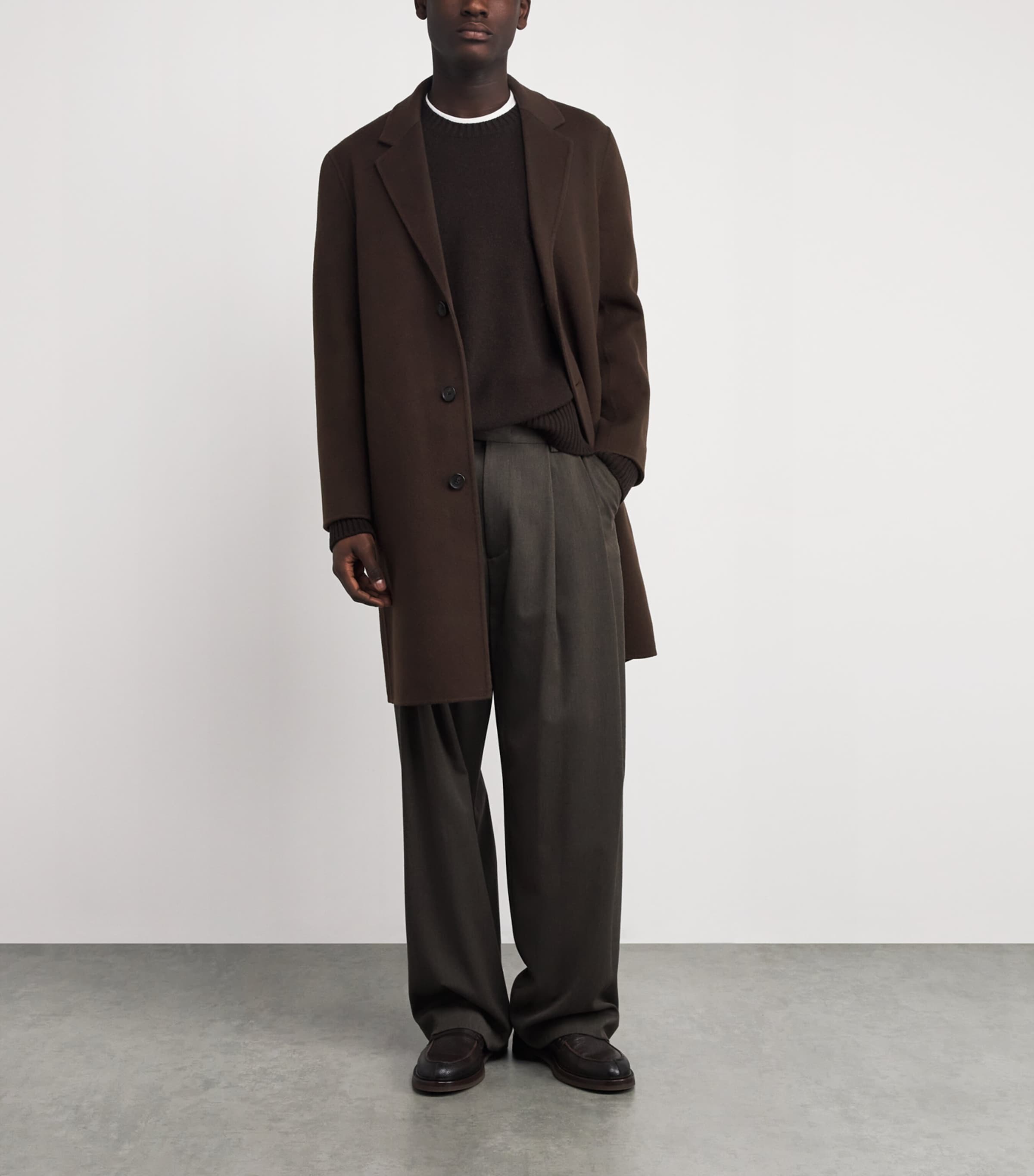 Wool-Cashmere Overcoat 220MSN MISSION Image 2