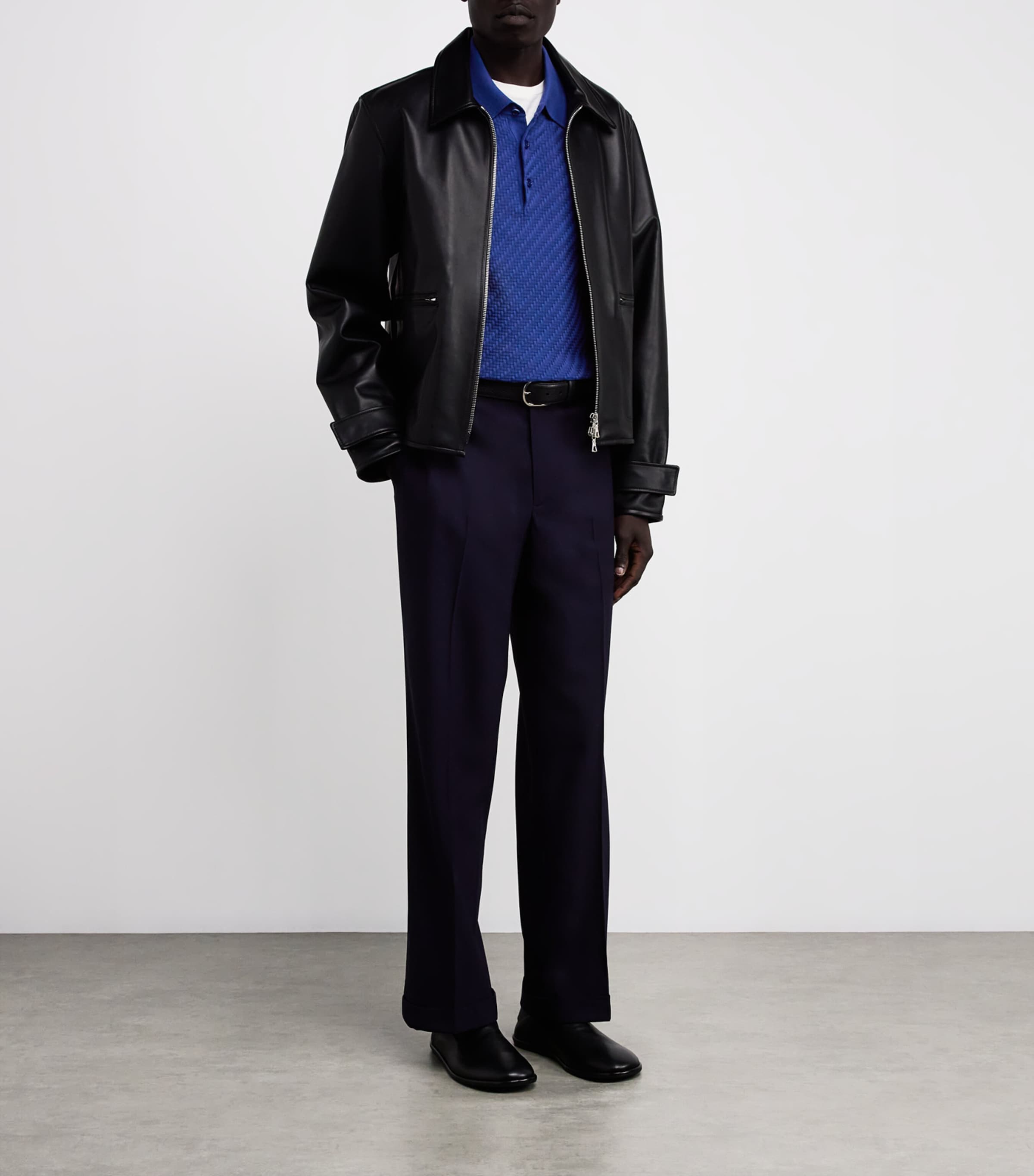 Cotton-Silk-Cashmere Polo Shirt 4848 Image 2