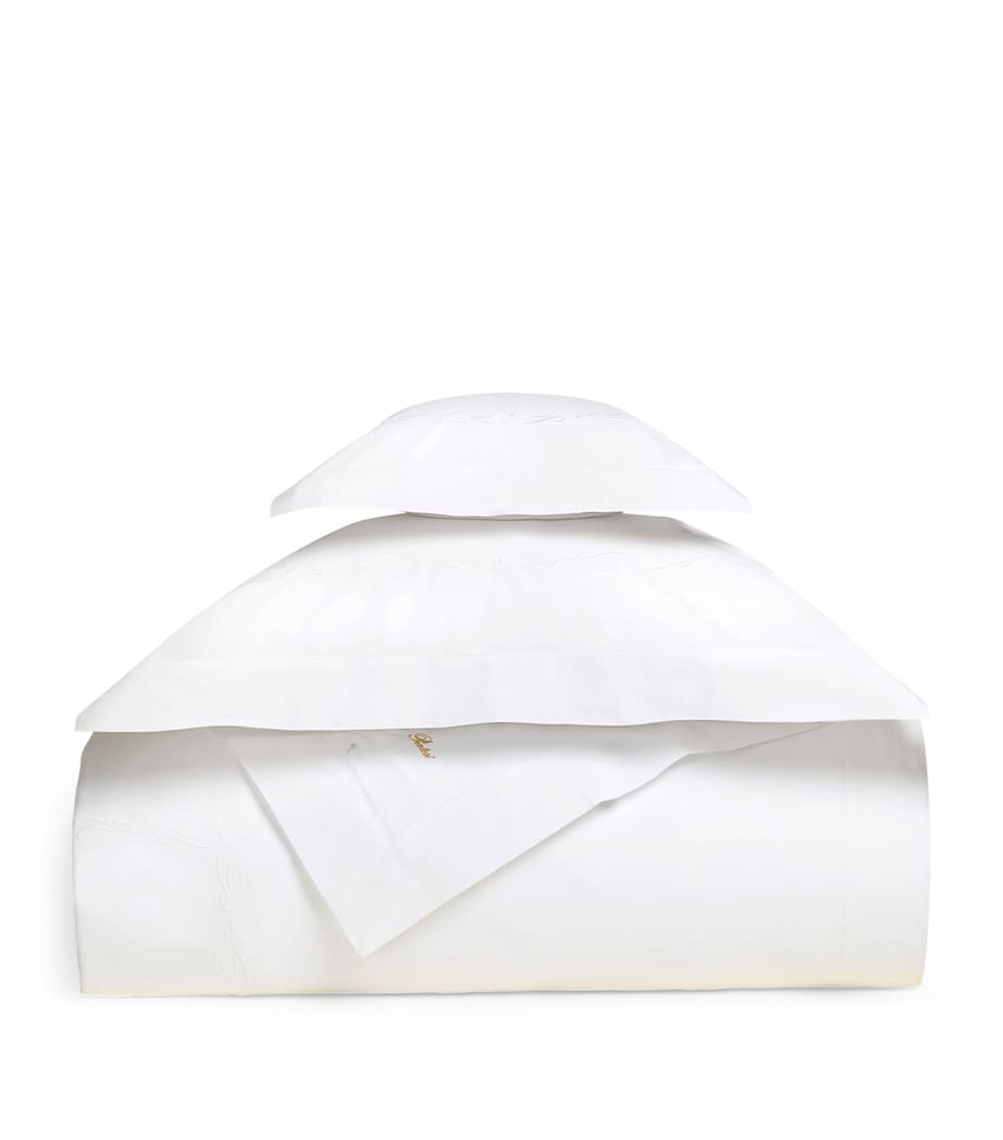Icona Square Pillowcase (65cm x 65cm) WHITE/BEIGE Image 2