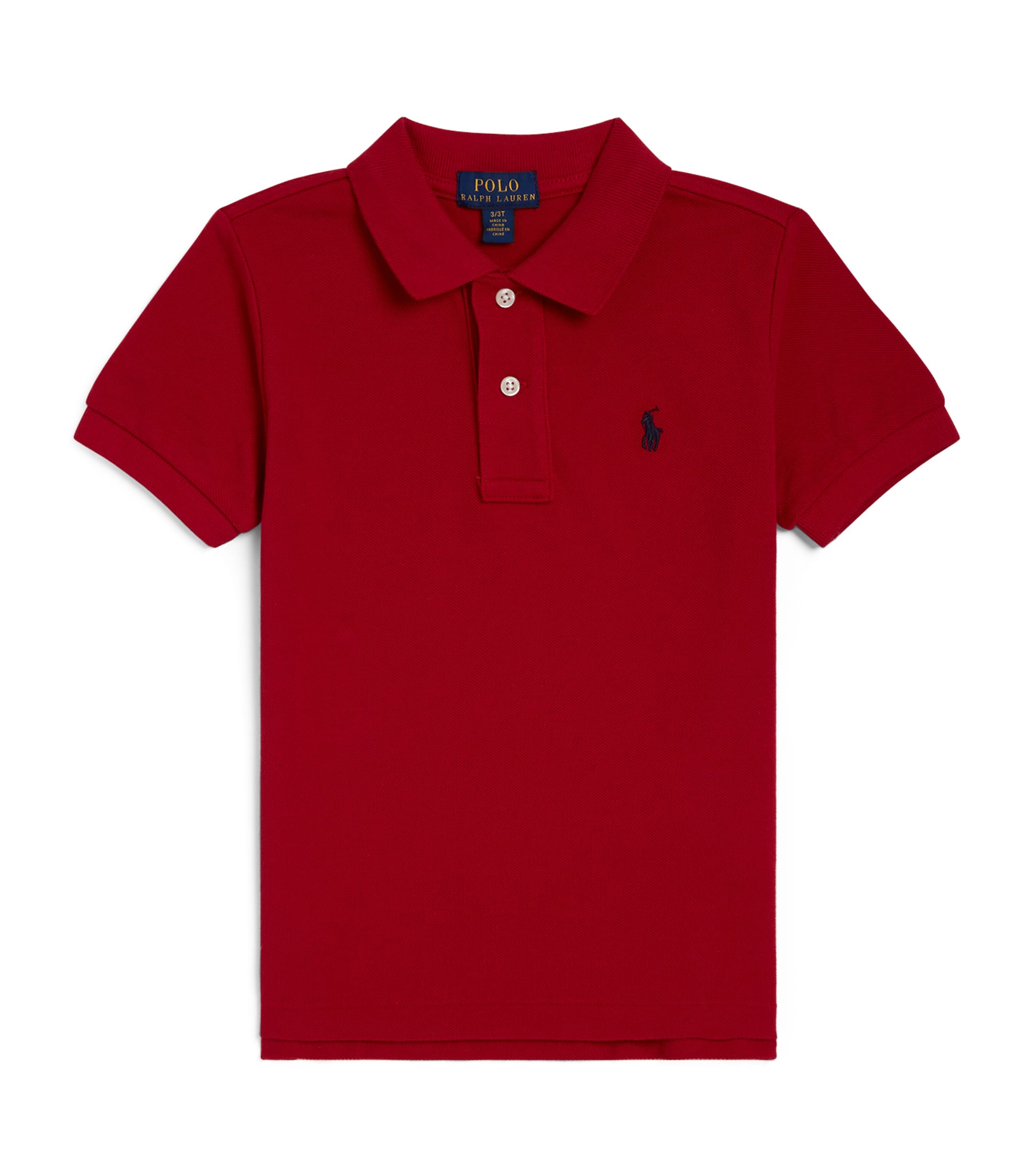 Shop Ralph Lauren Cotton Polo Shirt In Red