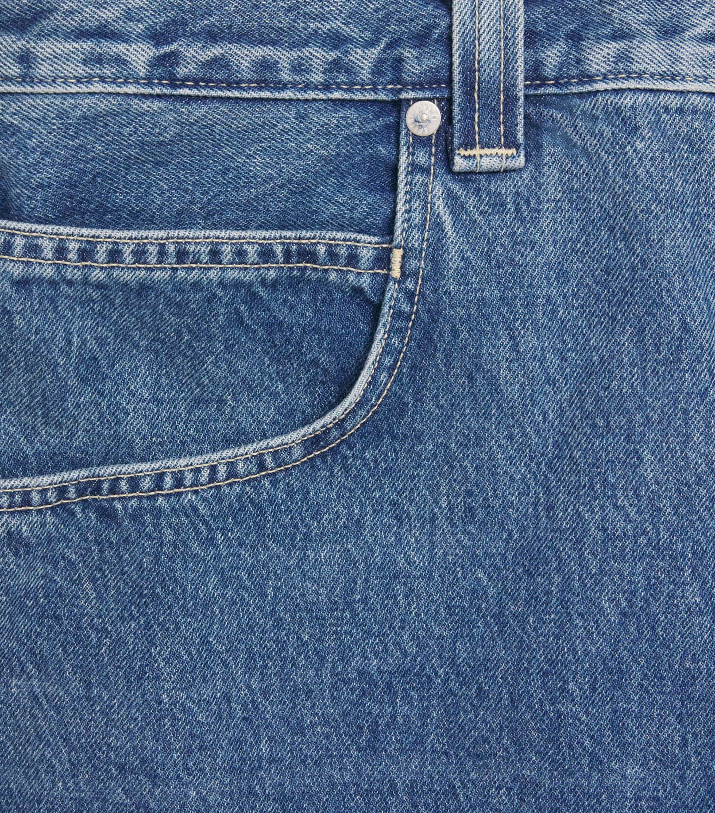 AGOLDE Mens Wide-Leg Grover Jeans Brigade Image 6