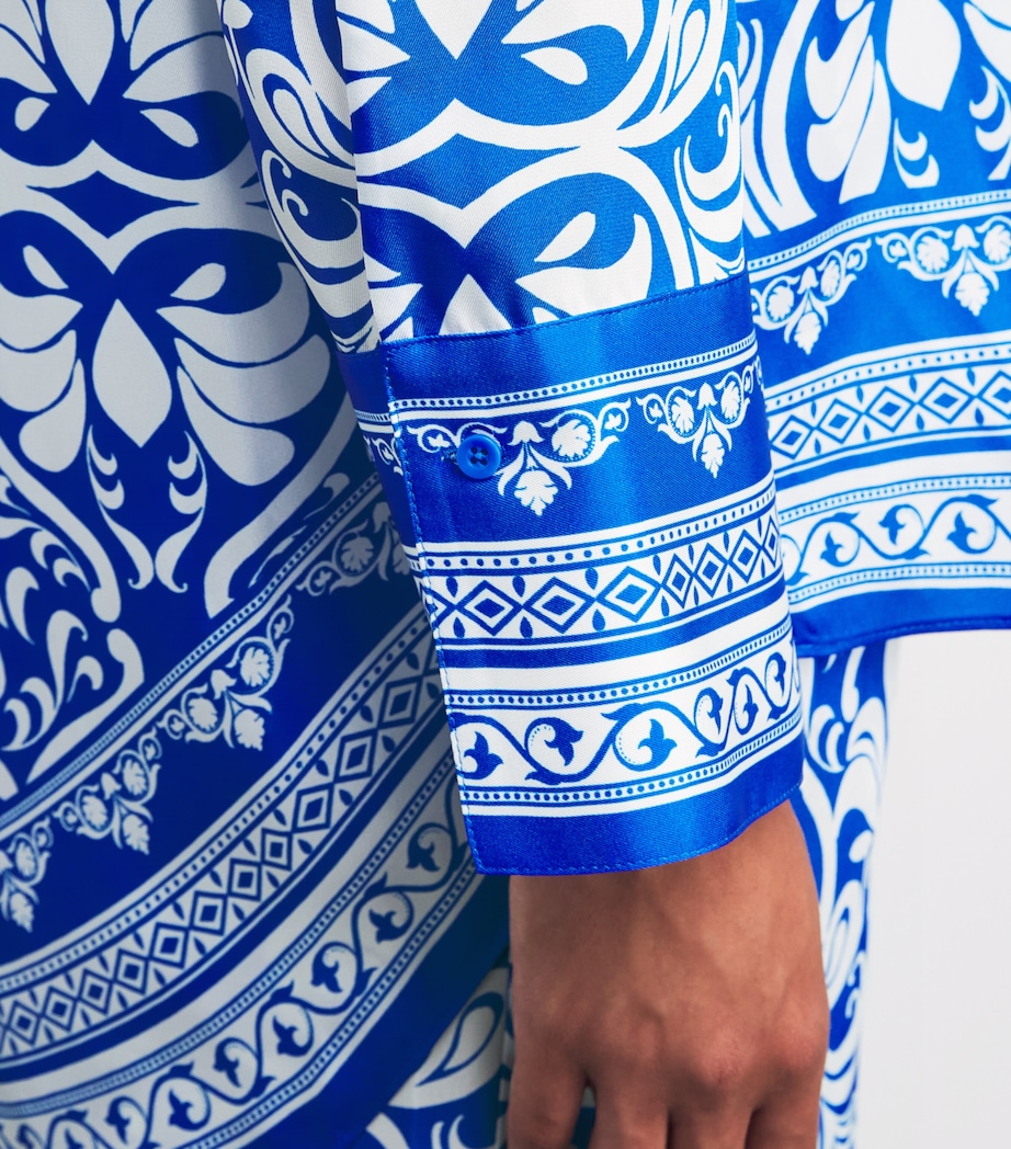 Oversized Kiva Shirt J478 SOIRE TRUE BLUE Image 6