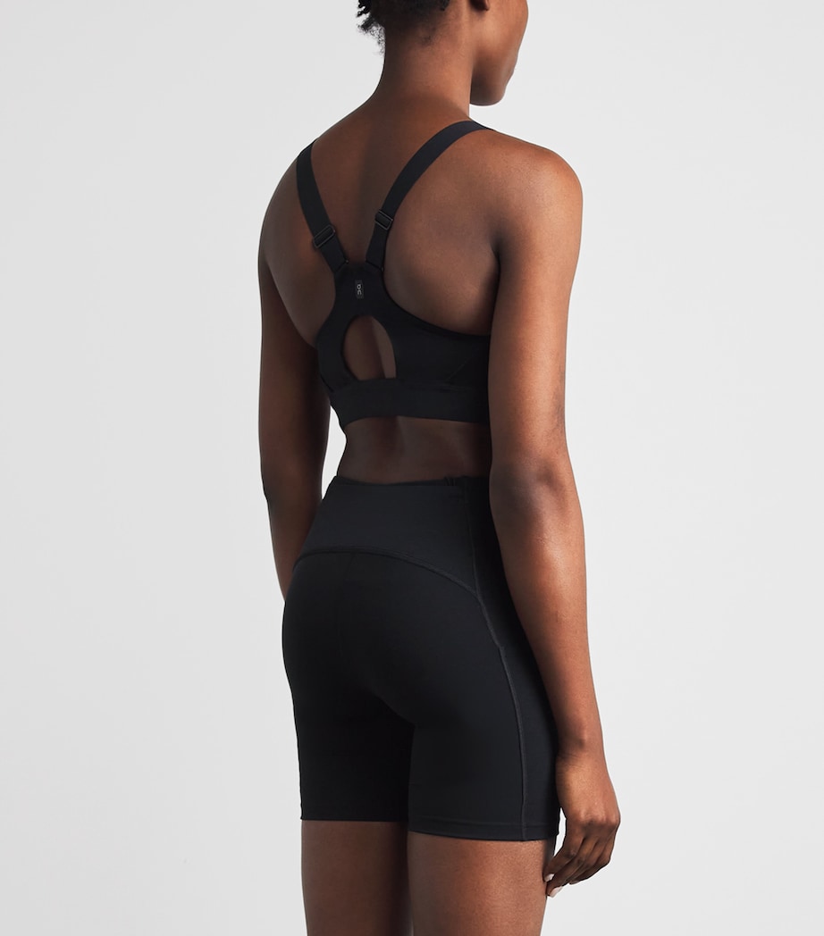 On Womens Performance Sports Bra Black Image 5