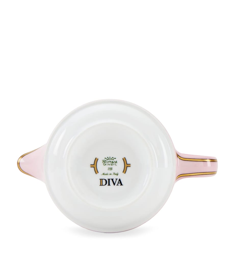 GINORI 1735 Porcelain Colonna Diva Rosa Milk Jug (300ml) Image 3