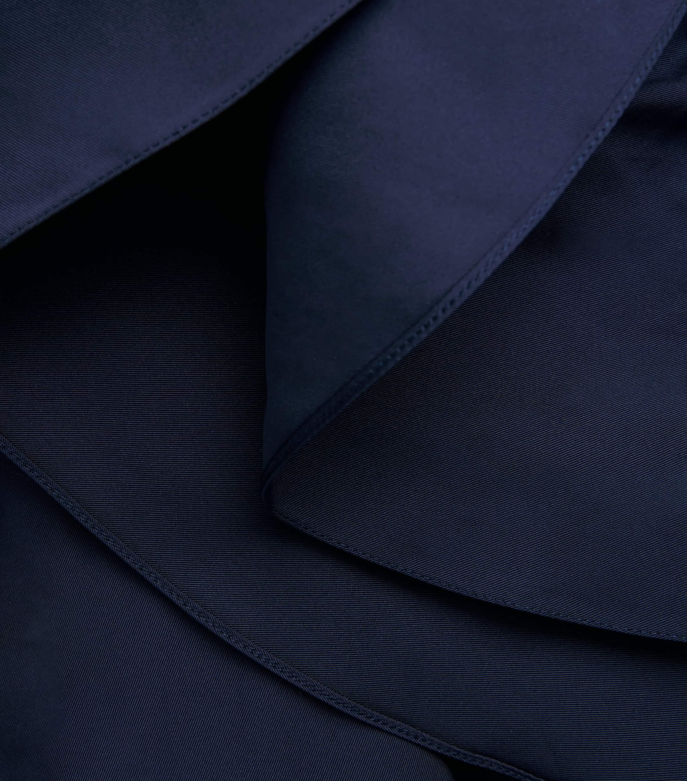 Safiyaa Womens Ruffle Cons Gown Navy Image 6