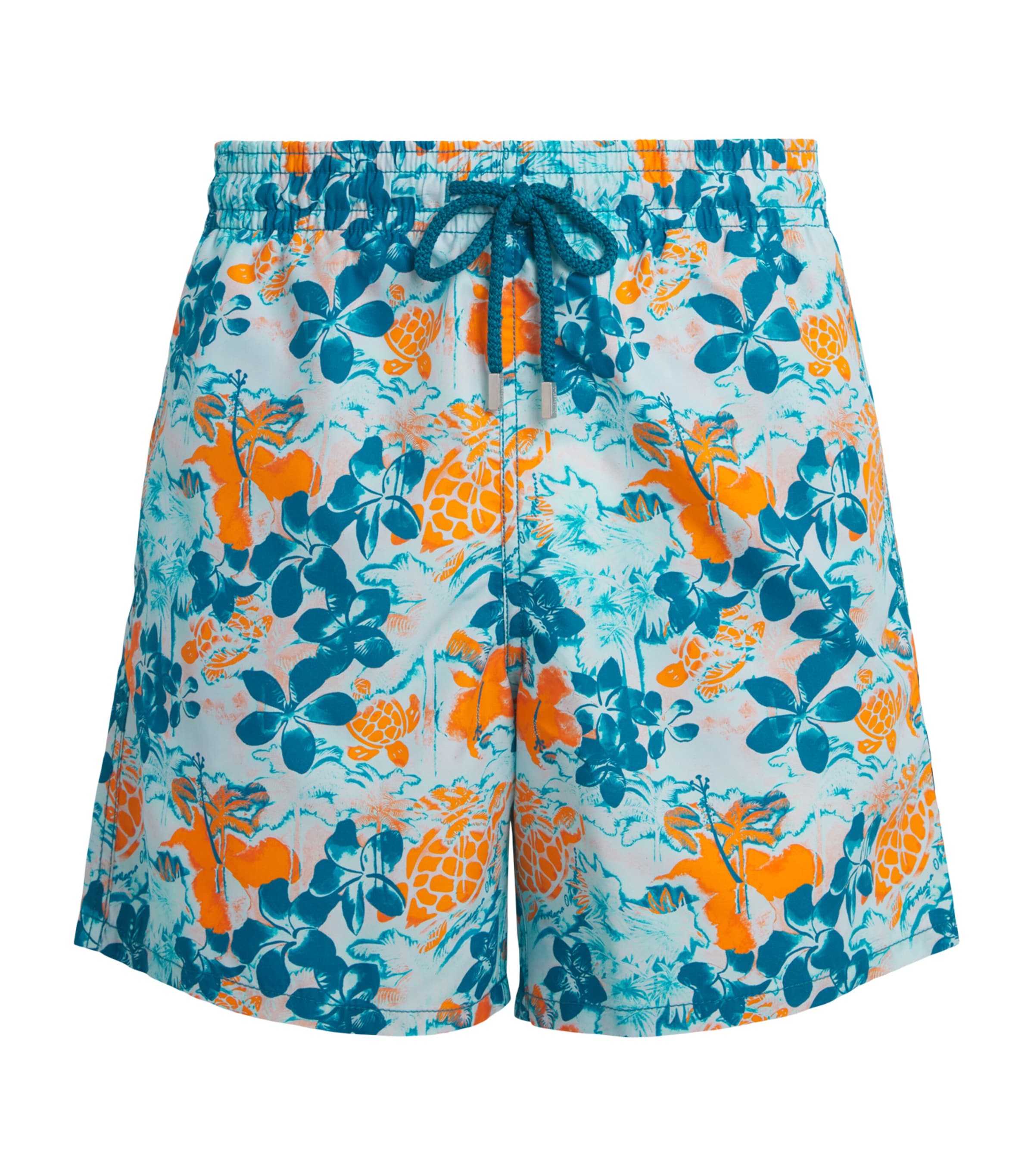 Vilebrequin Mens Turtle Print Moorea Swim Shorts Coin Coin Image 1