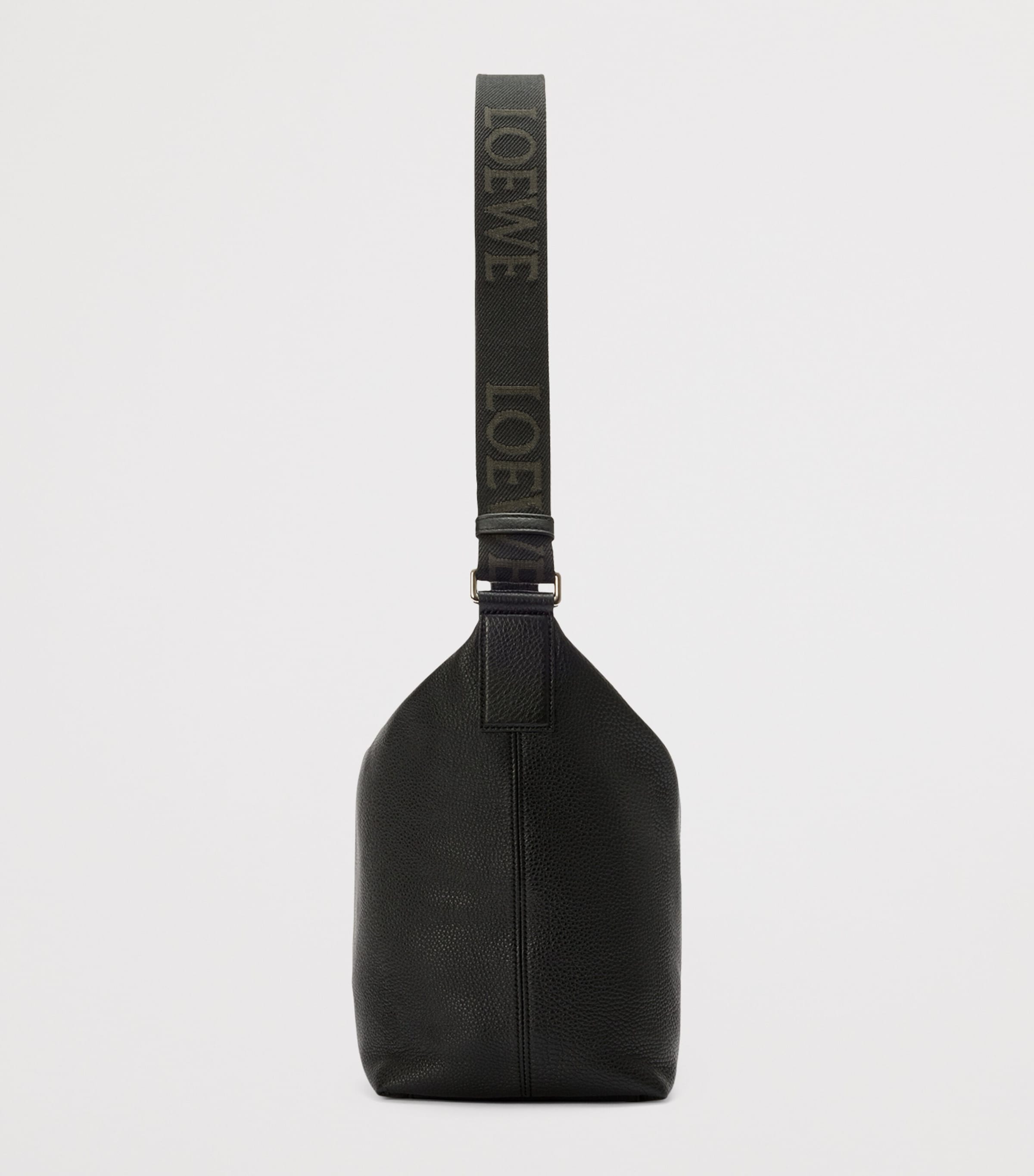 Leather Cubi Cross-Body Bag BLACK Image 2